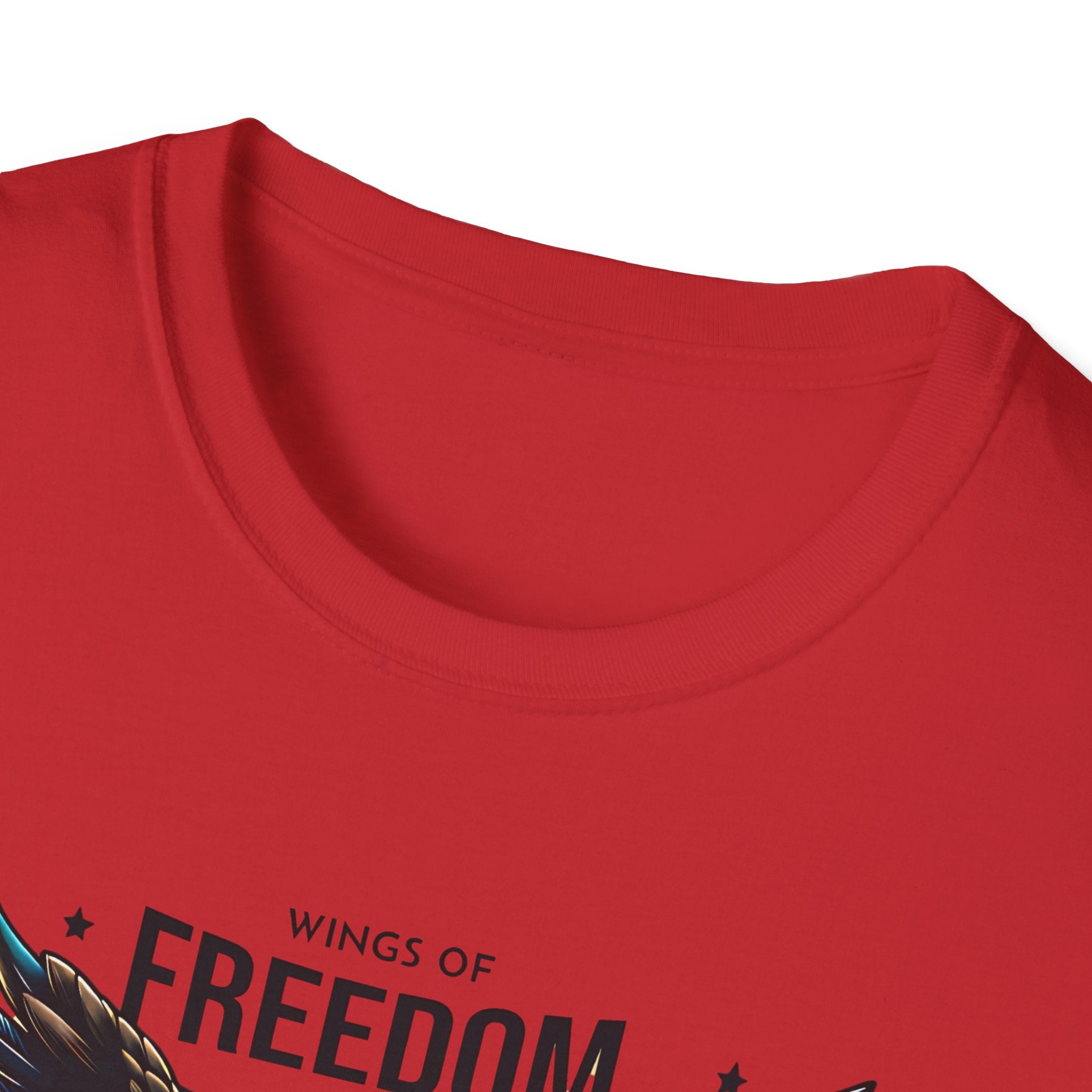 Freedom Eagle T-Shirt — American Flag USA Patriotic Tee (America)