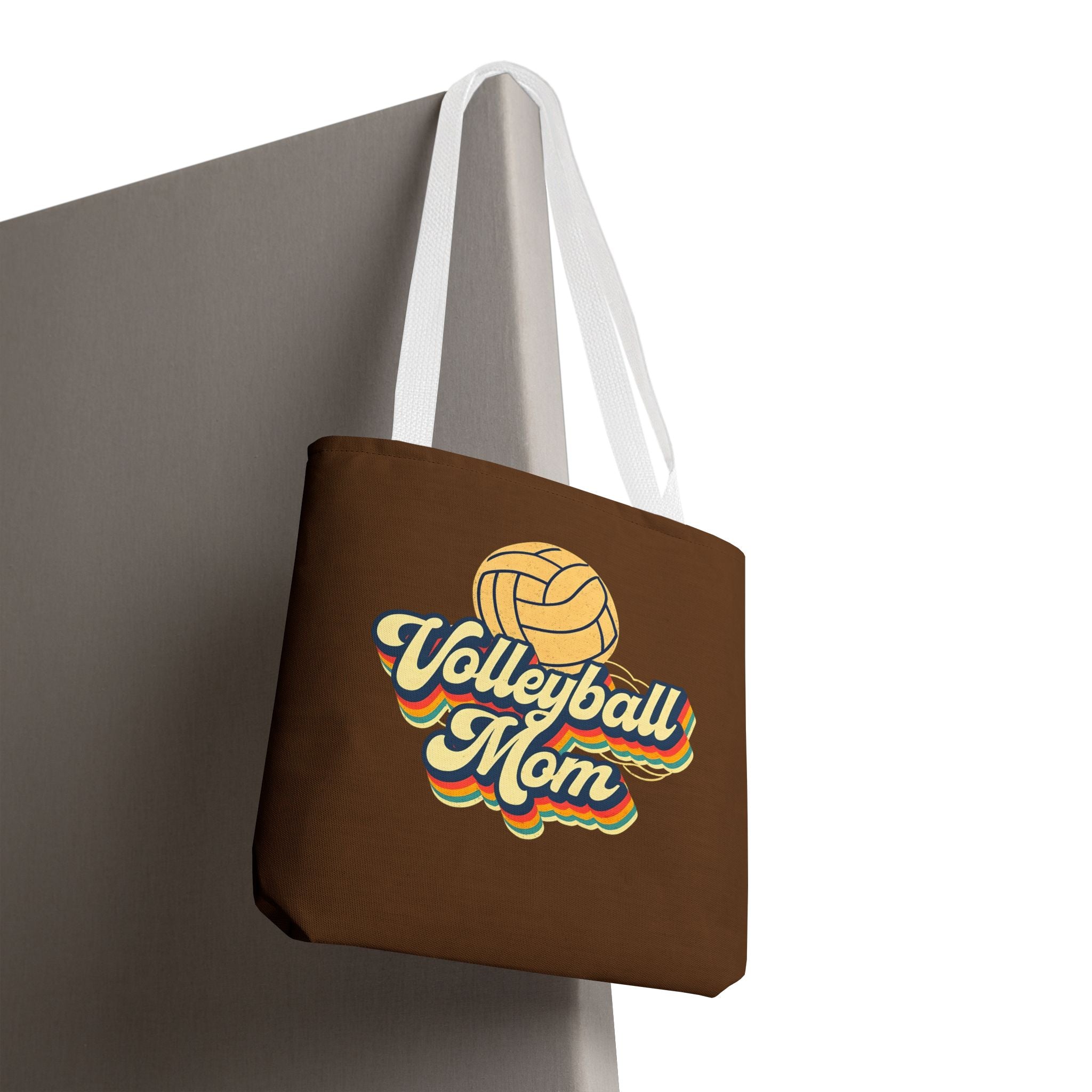 Volleyball Mom Tote Bag - Sports Mom Gift for Volleyball Matches and Games