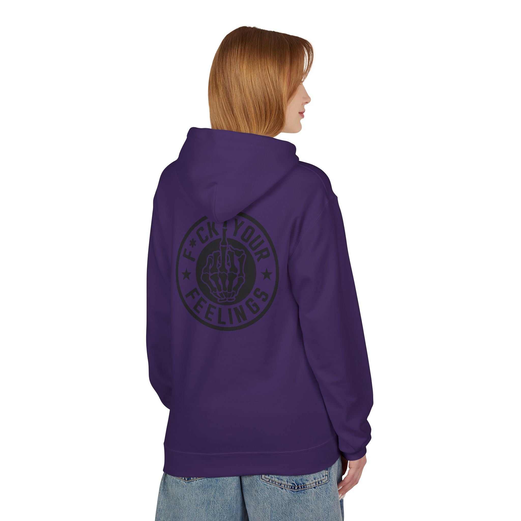 Unisex F*ck Your Feelings Hoodie - Bold Statement Fleece for Everyday Comfort