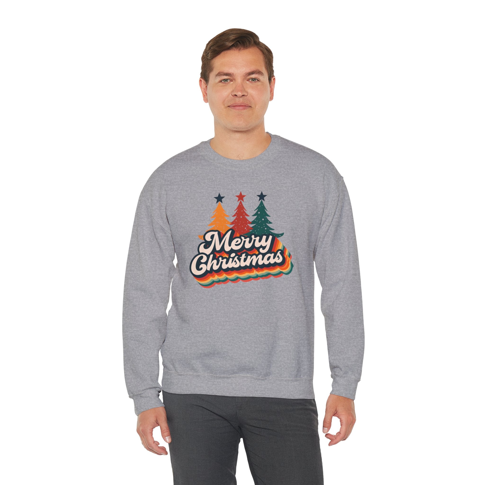 Merry Christmas Sweatshirt - Unisex Heavy Blend Crewneck
