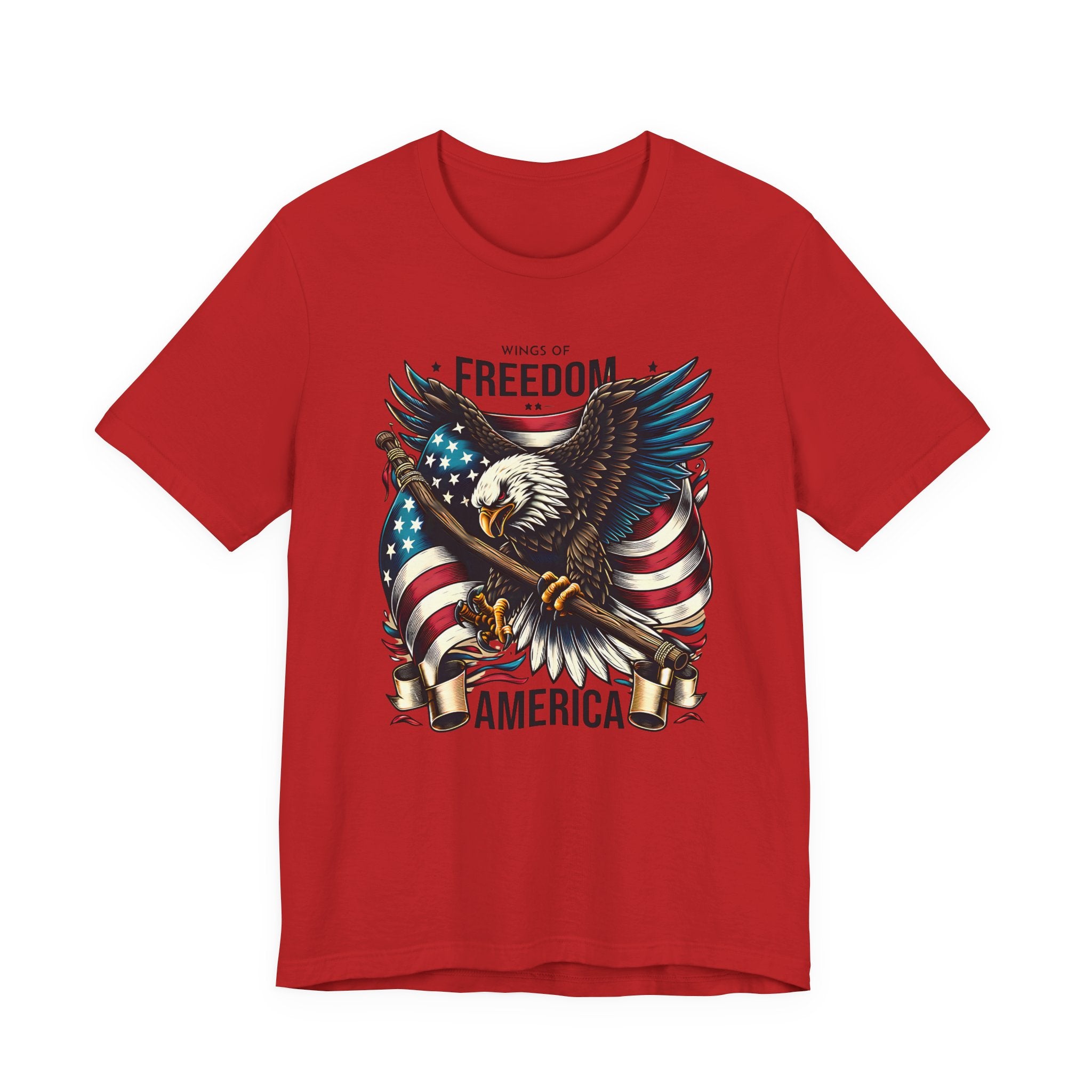 Patriotic Eagle T-Shirt – Freedom America Graphic Tee