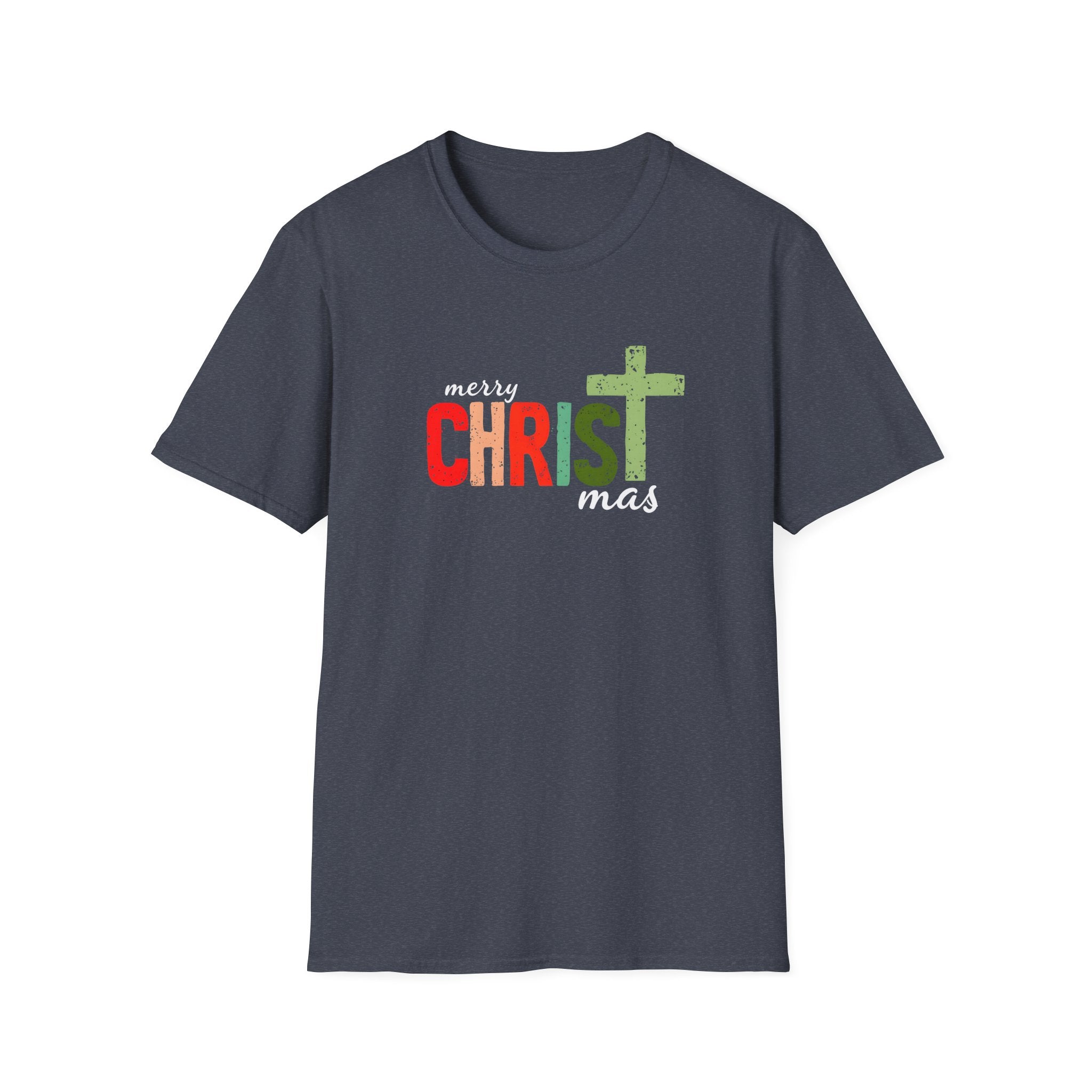 Merry Christmas Unisex T-Shirt, Holiday Tee, Faith-Based Gift, Family Christmas Shirt, Casual Christmas Wear, Christian Apparel