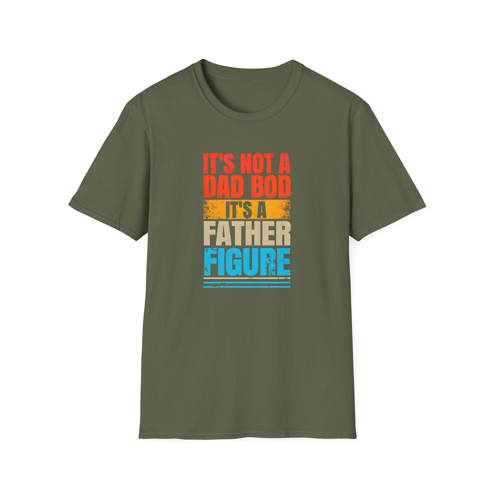 Father Figure T-Shirt - Funny Dad Bod Tee for Father’s Day
