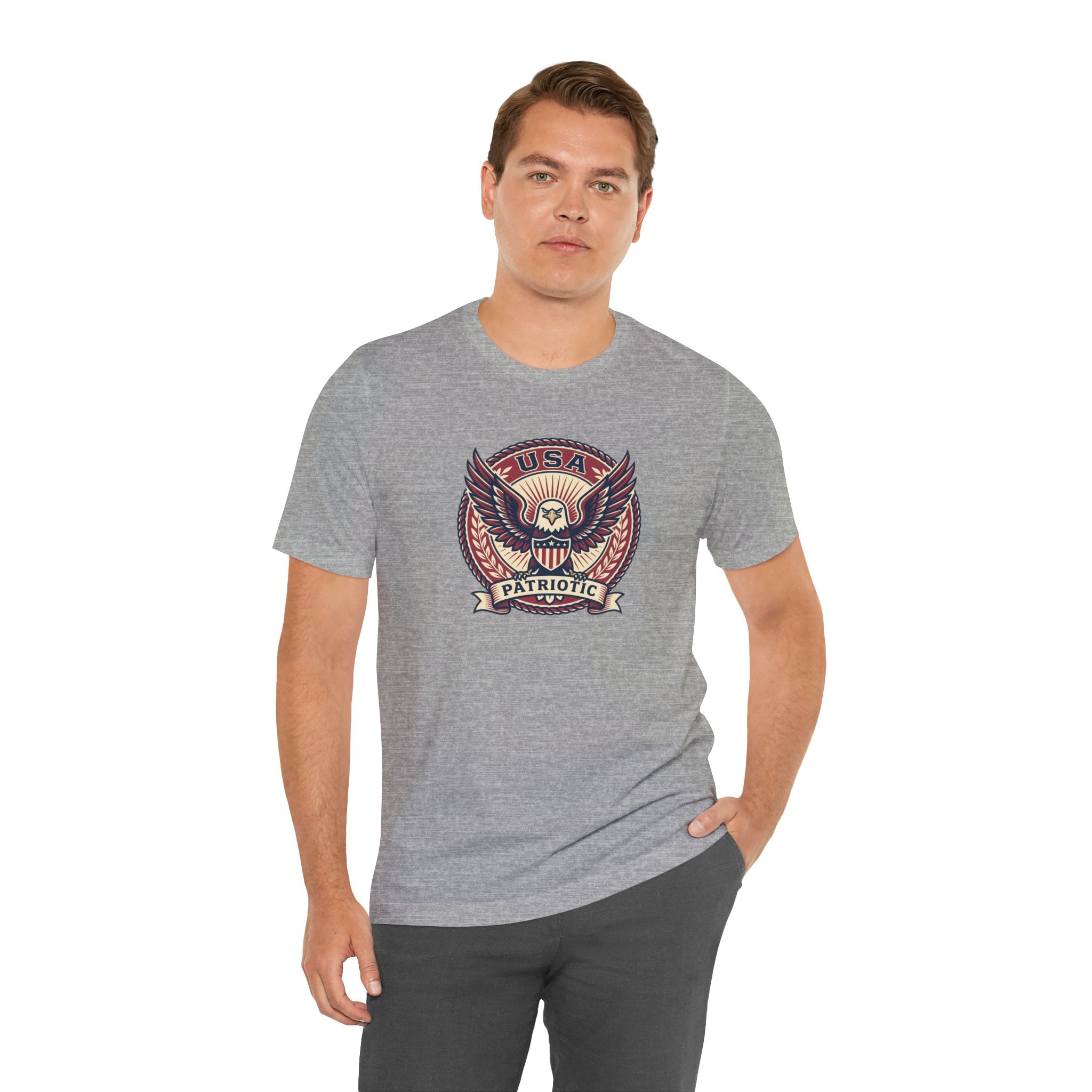 Patriotic USA Eagle Tee — "USA Patriotic" Graphic T-Shirt