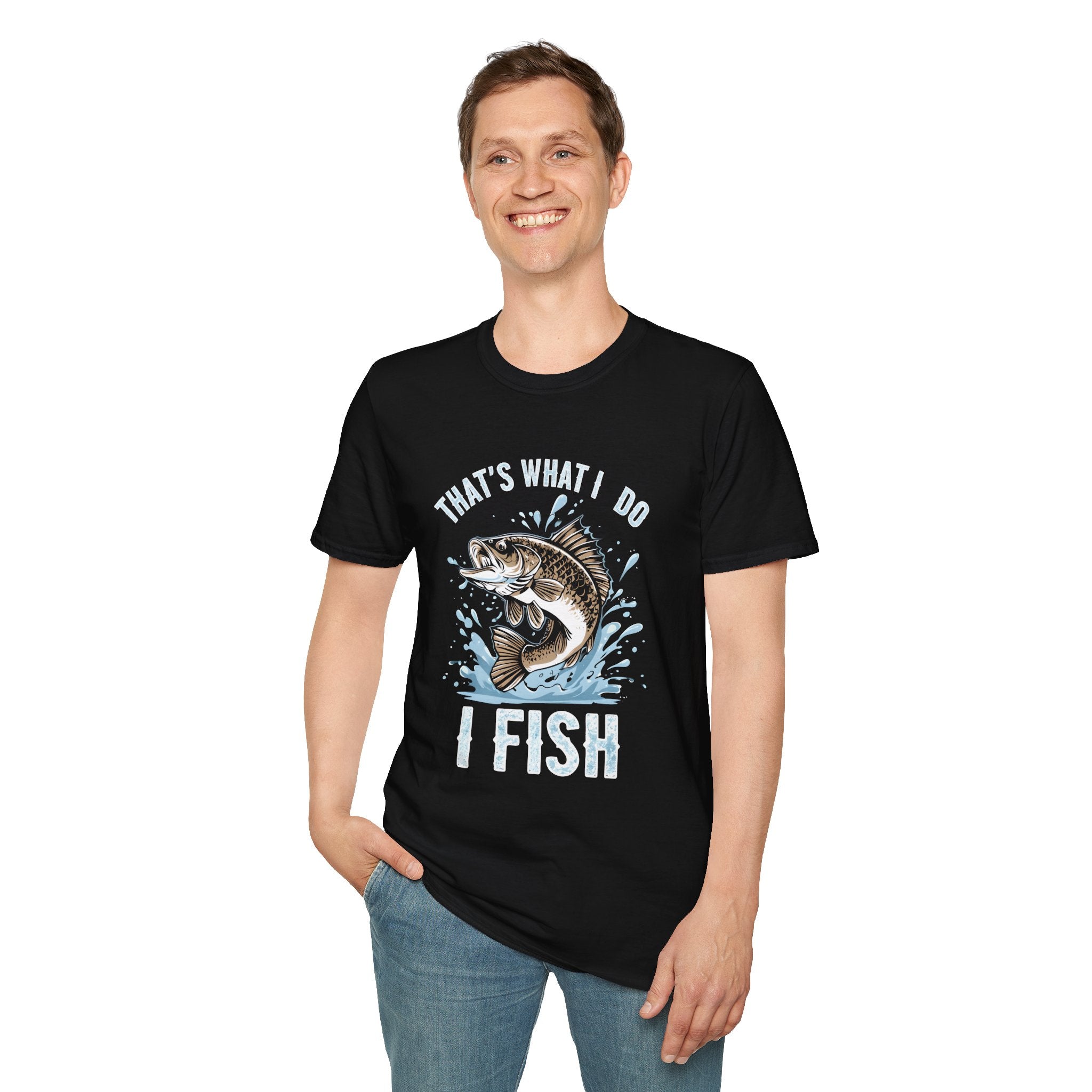 Fishing Enthusiast T-Shirt, Unisex Fishing Tee, Great for Anglers, Gift for Fishermen, Outdoor Adventure Wear, Father's Day Gift