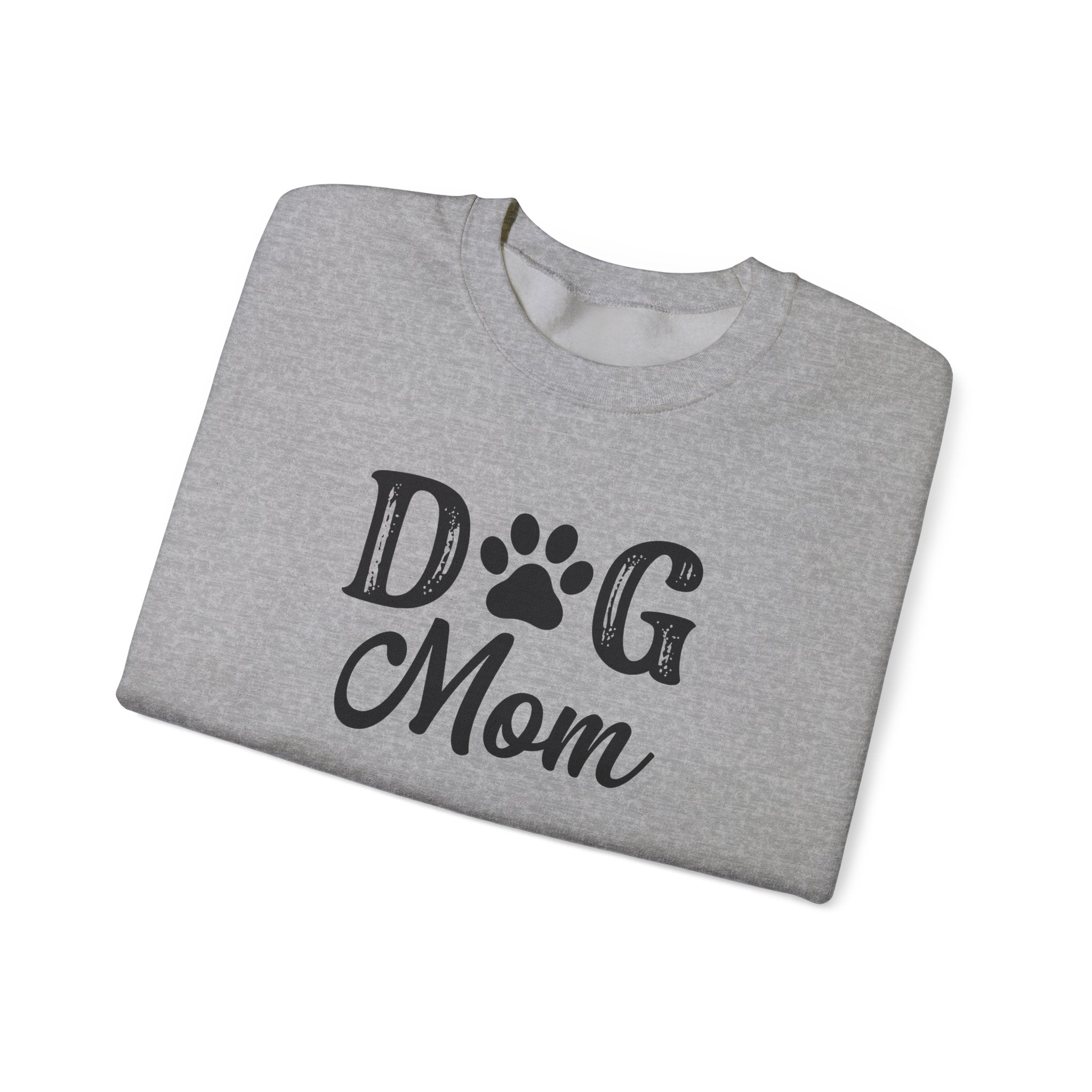 Dog Mom Crewneck Sweatshirt - Cozy Gift for Pet Lovers