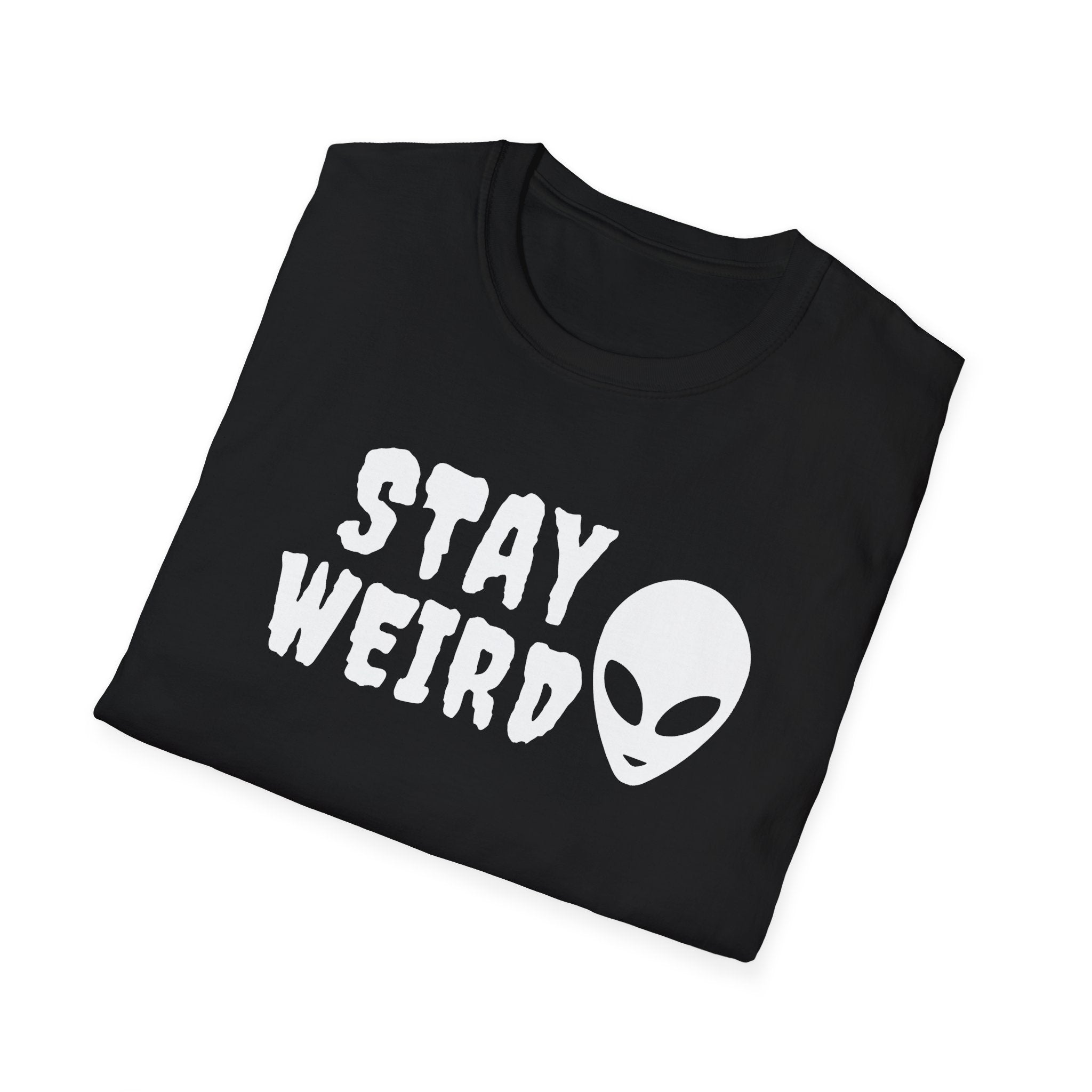 Stay Weird Unisex Softstyle T-Shirt