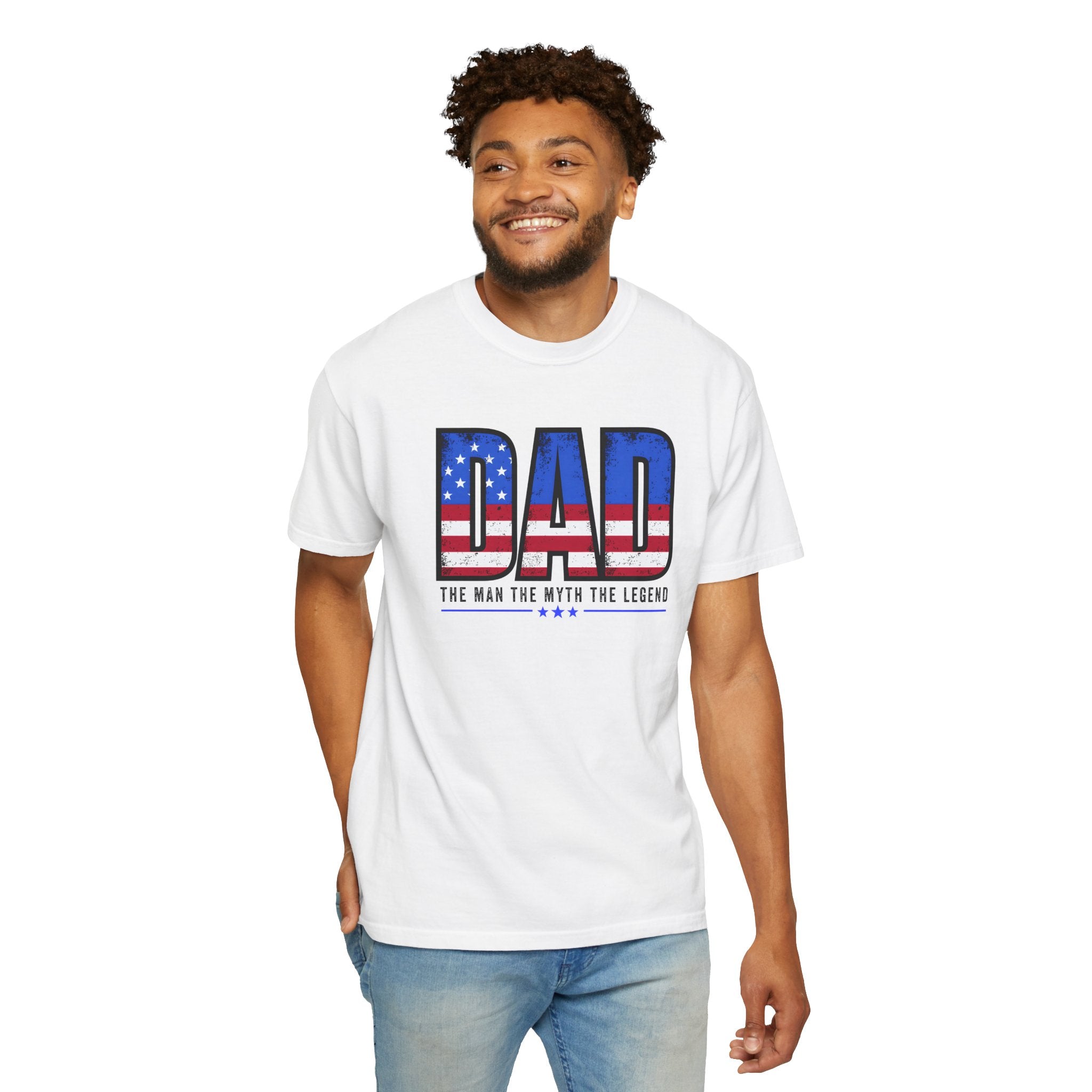 Unisex Garment-Dyed T-shirt Dad the man