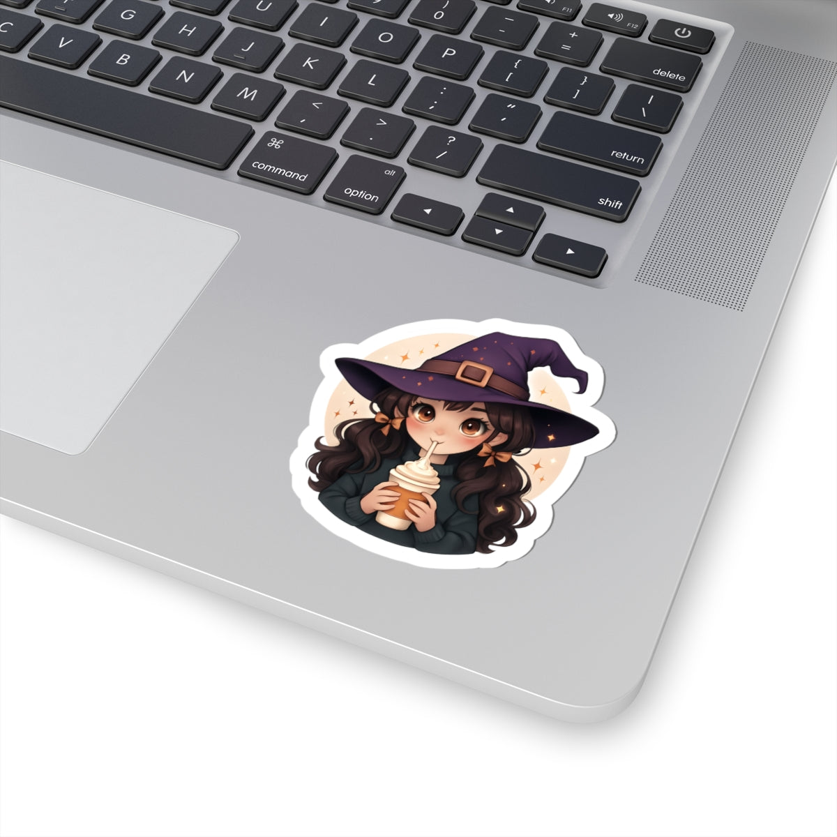 Charming Witch Kiss-Cut Stickers – Perfect for Fall Decor & Halloween