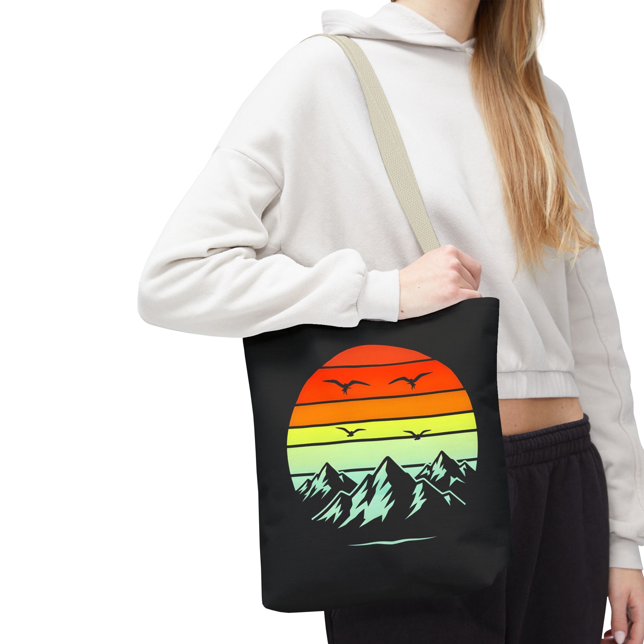 Sunset Mountain Tote Bag
