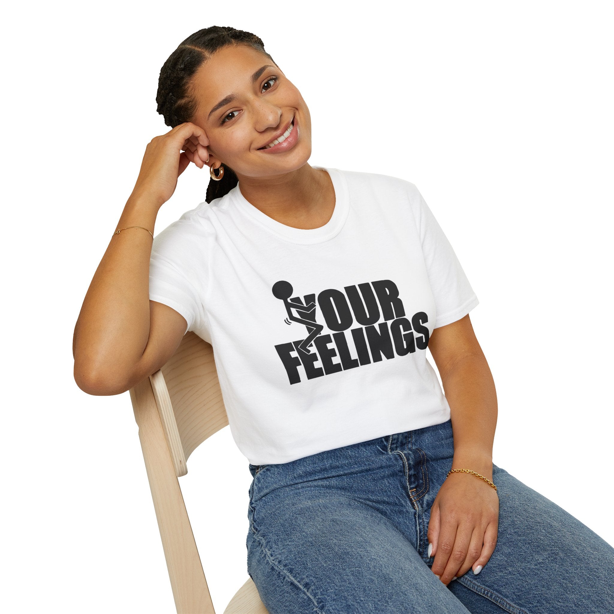 Emotional Expressive Tee - Unisex Softstyle T-Shirt, Our Feelings Shirt, Casual Wear, Gift for Friends, Mood Shirt, Everyday Humor