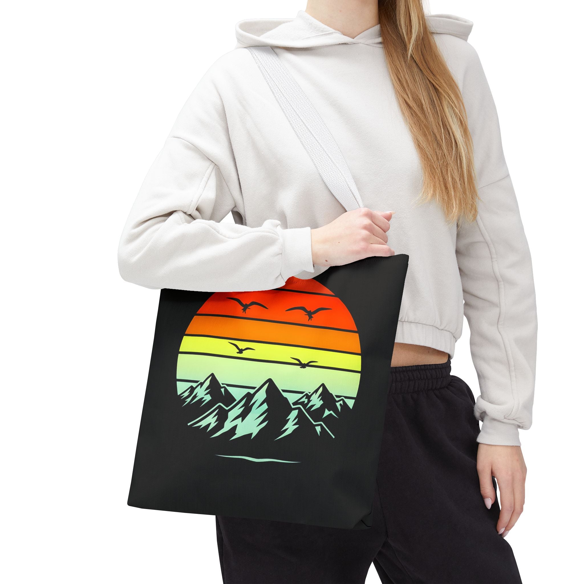 Sunset Mountain Tote Bag
