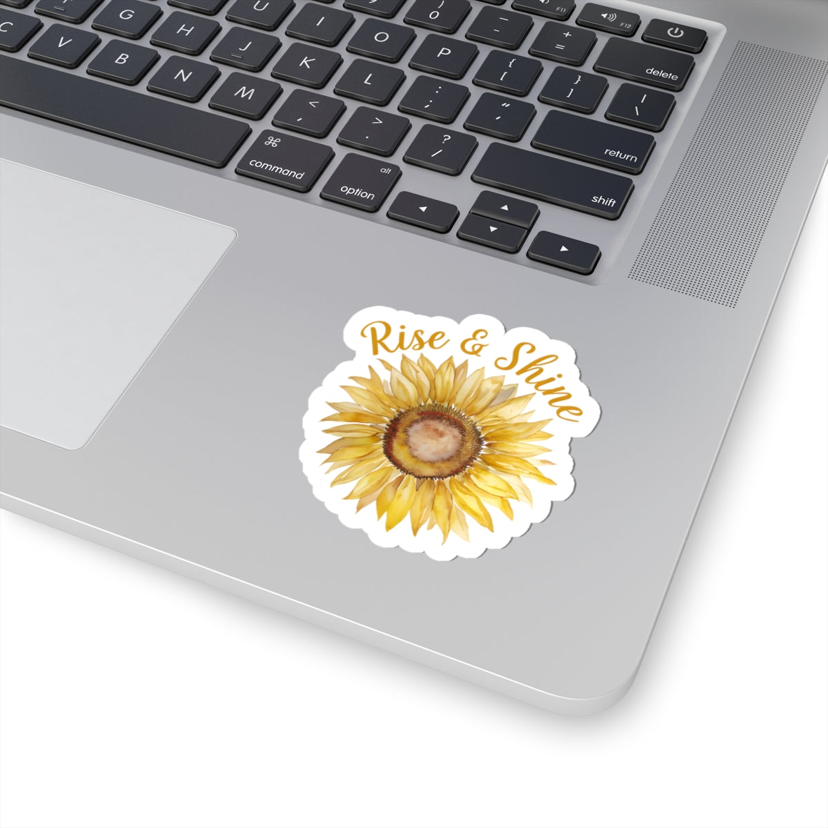 Sunflower Rise & Shine Stickers - Inspirational Décor for Laptops & Journals