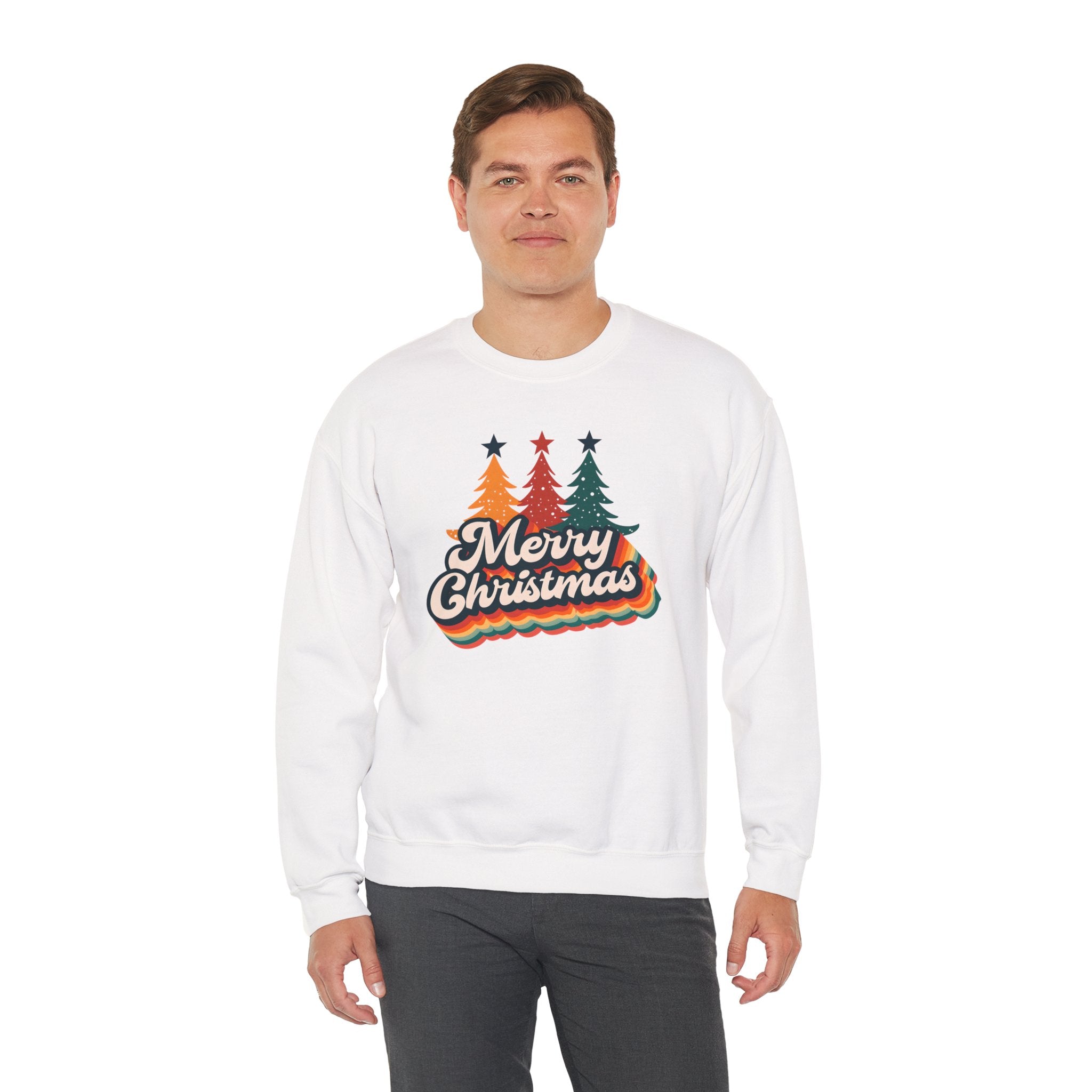 Merry Christmas Sweatshirt - Unisex Heavy Blend Crewneck