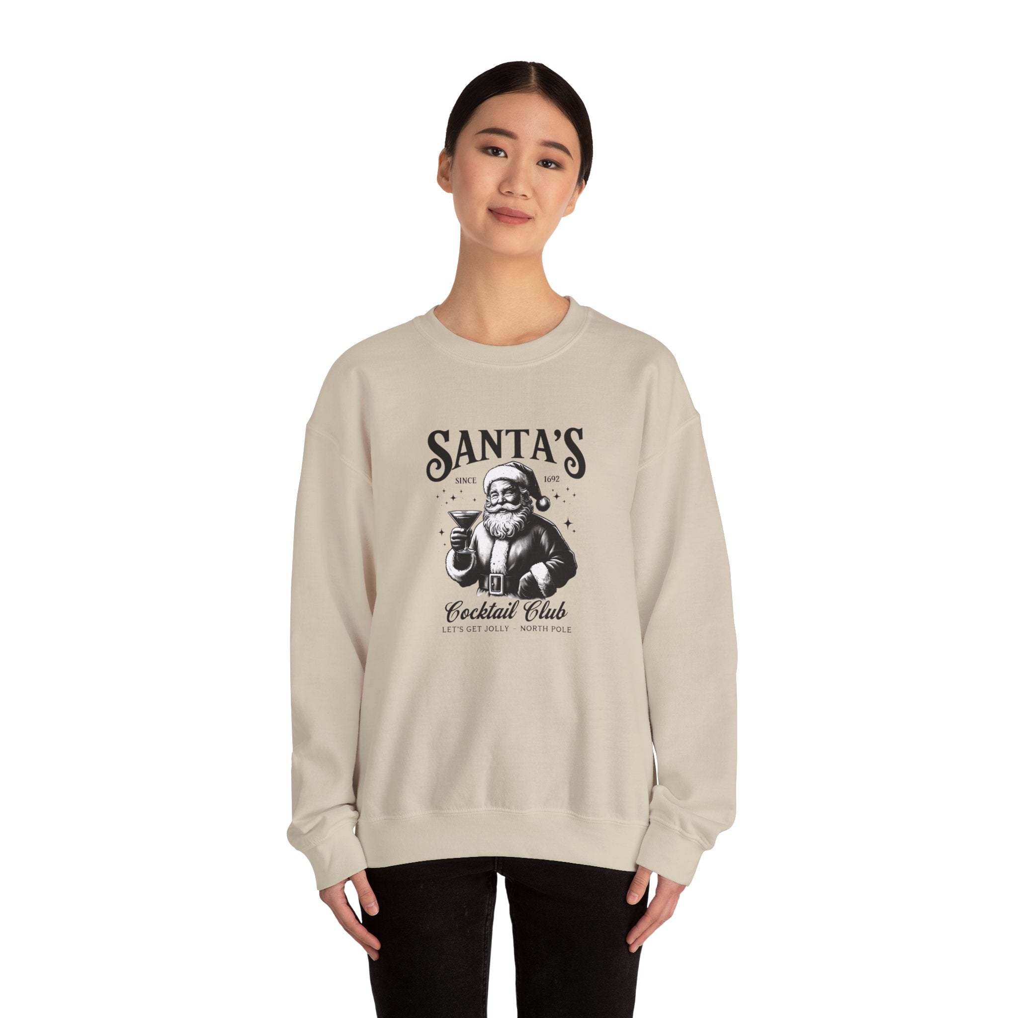 Santa's Cocktail Club Sweatshirt