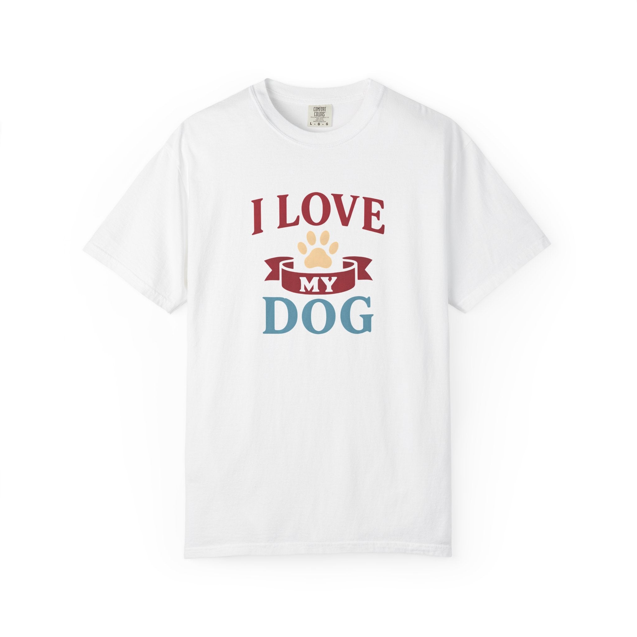 Dog Lover Unisex T-Shirt - I Love My Dog, Cute Pet Apparel, Gift for Dog Owners, Animal Lover Tee, Casual Everyday Style