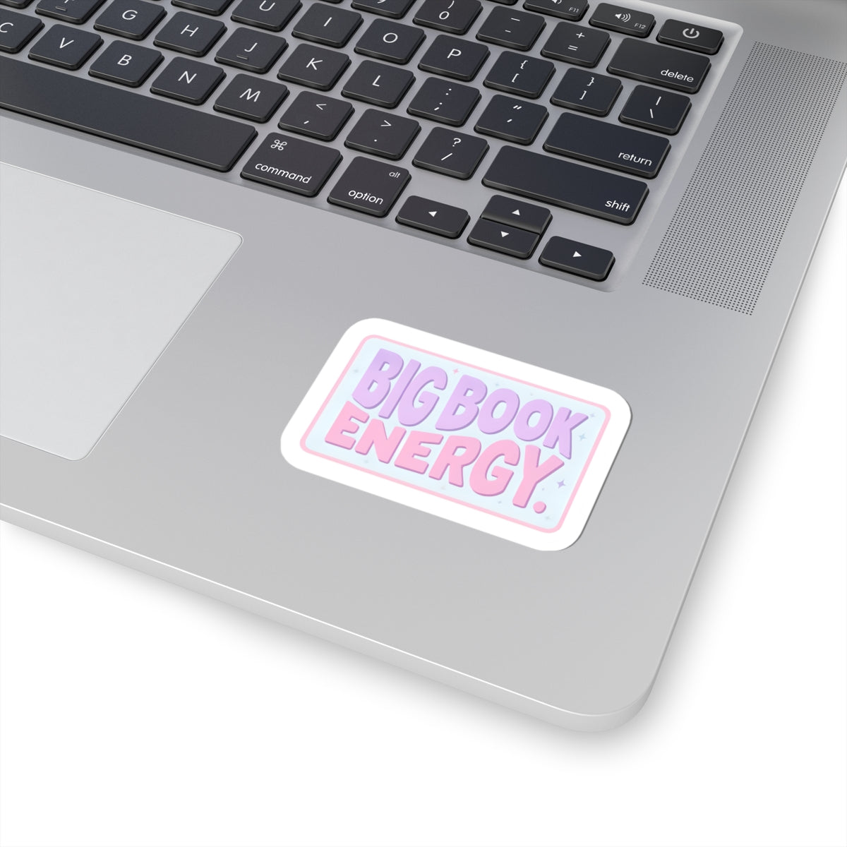 Big Book Energy Kiss-Cut Stickers - Fun & Whimsical Book Lover Decals