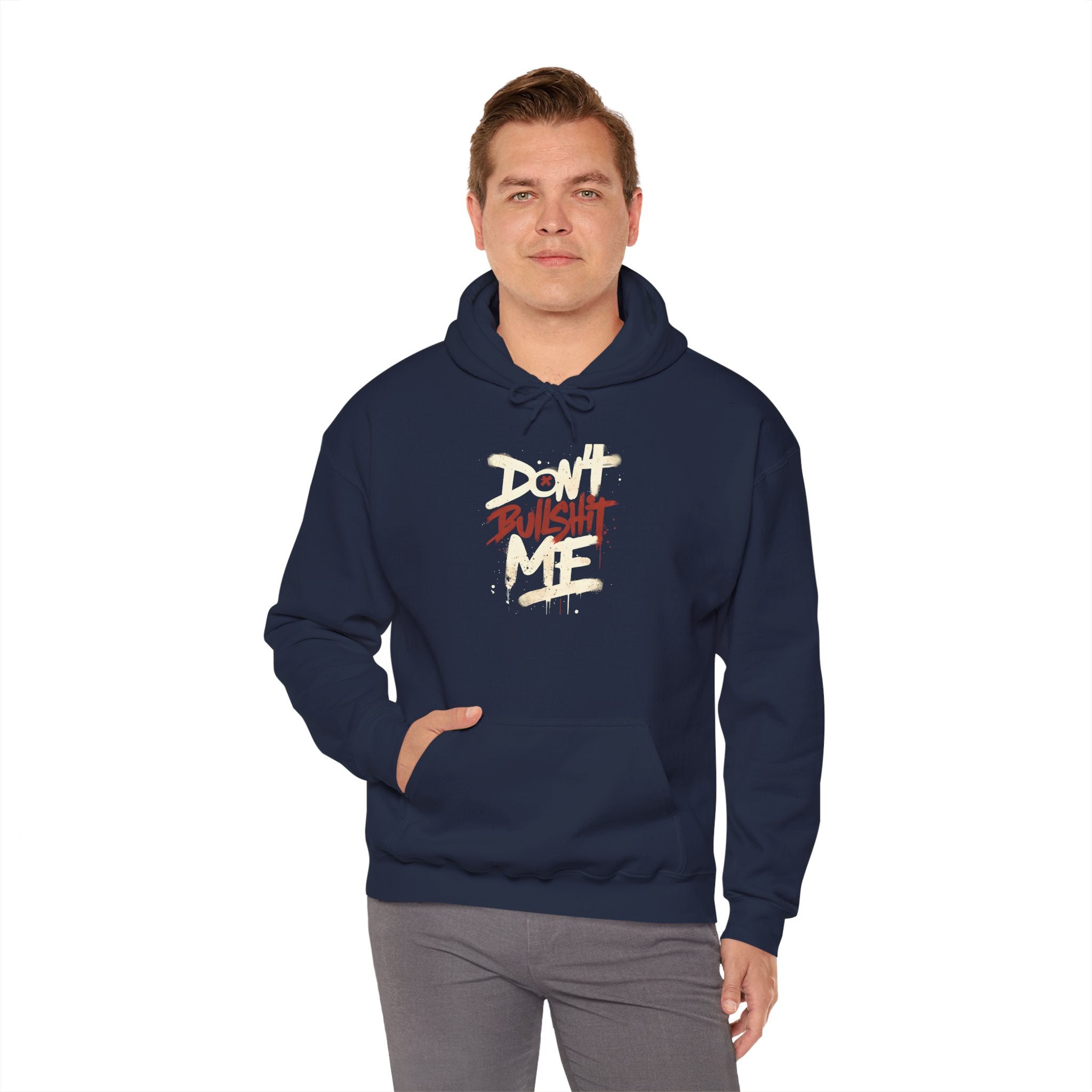 Don't Bull shit me Unisex Hoodie, Trendy Streetwear Sweatshirt, Comfortable Gift for Friends, Fall Fashion, Cool Casual Outfit