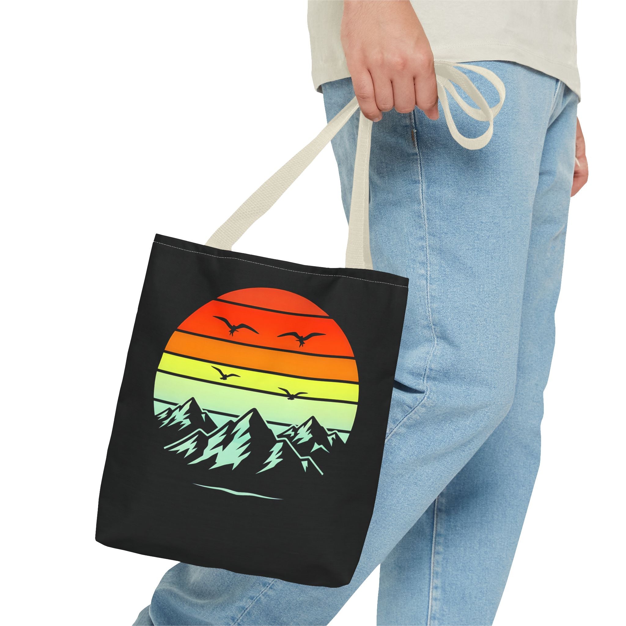 Sunset Mountain Tote Bag