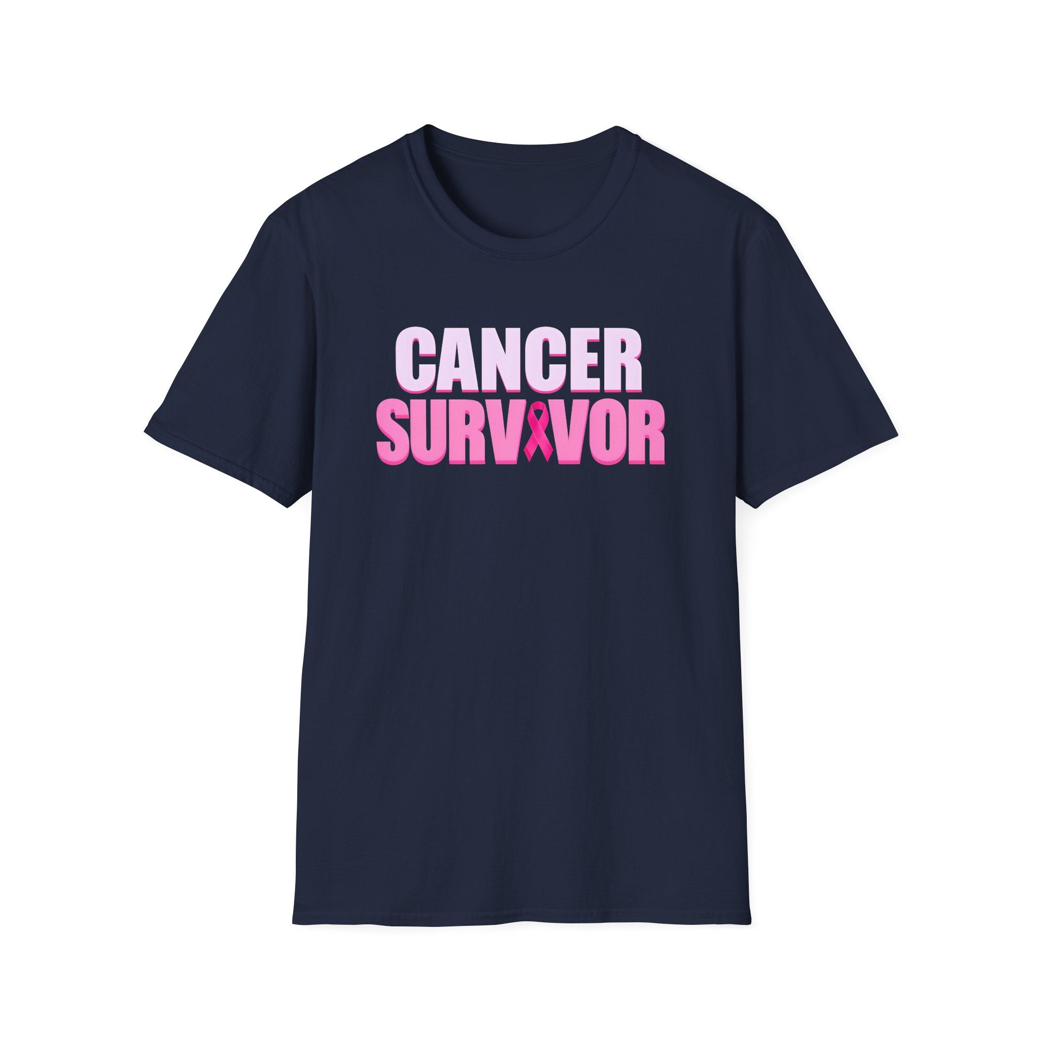 Cancer Survivor Unisex Softstyle T-Shirt - Empowering Gift for Fighters, Supporters, Awareness Events, Celebration of Life