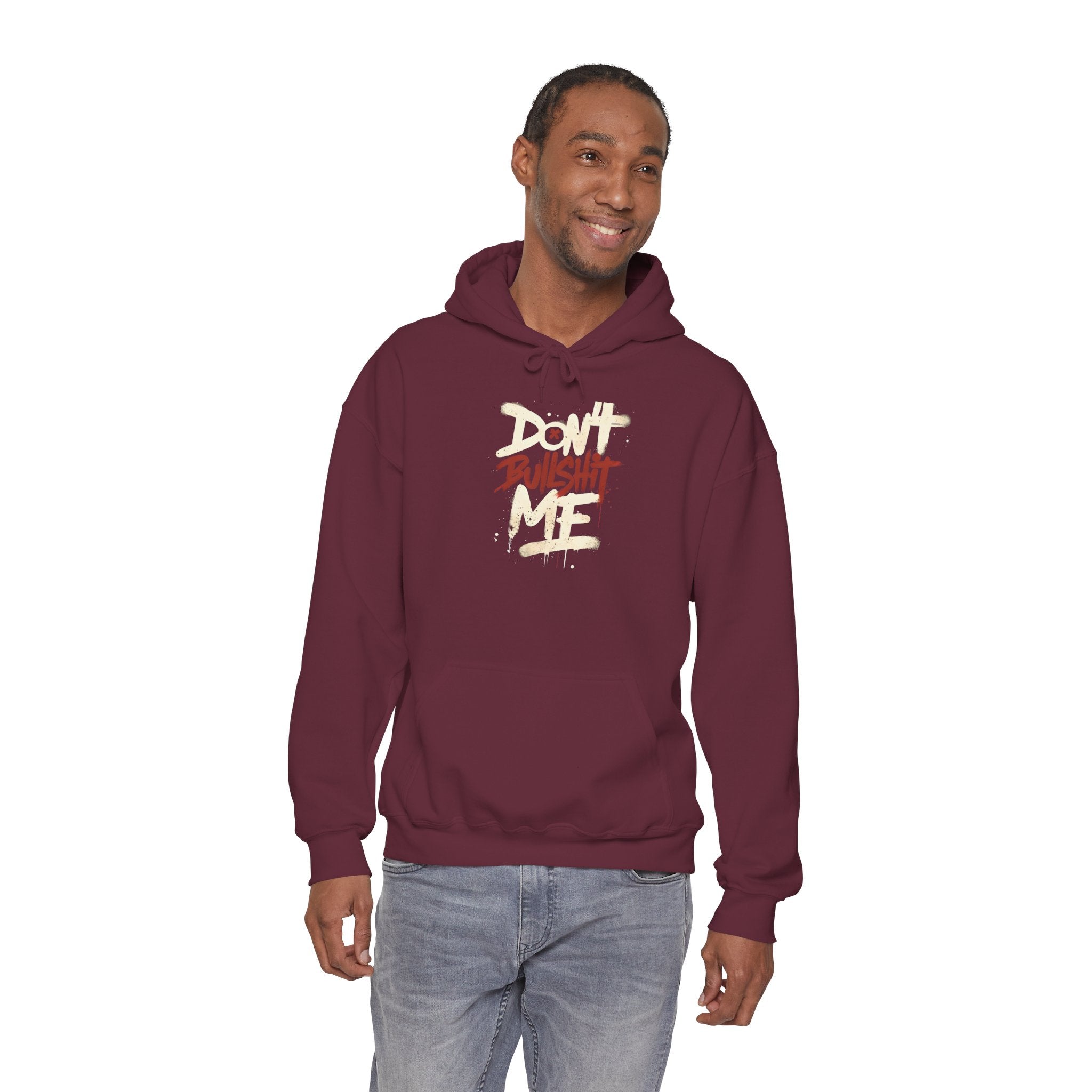 Don't Bull shit me Unisex Hoodie, Trendy Streetwear Sweatshirt, Comfortable Gift for Friends, Fall Fashion, Cool Casual Outfit