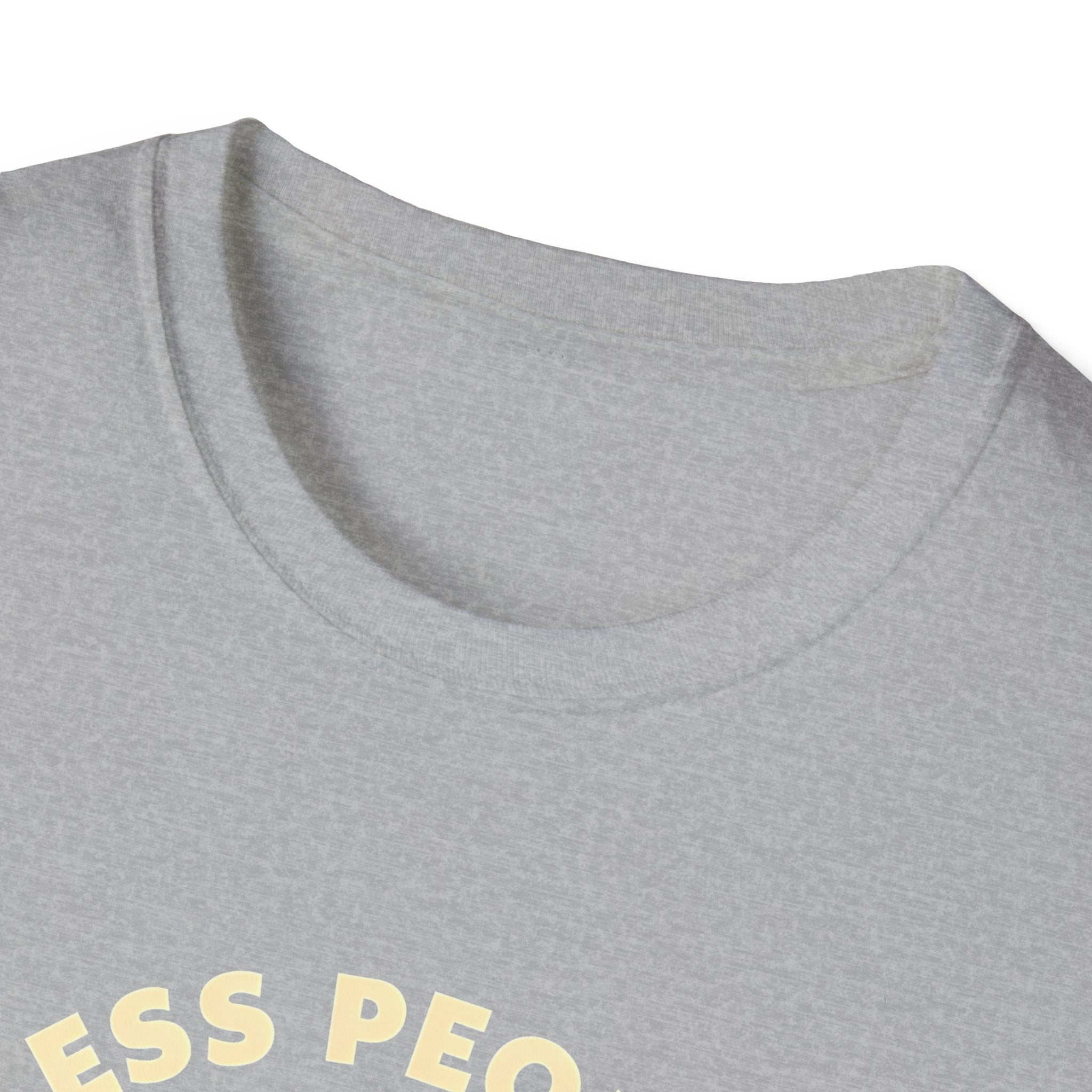 Unisex Softstyle T-Shirt - 'Less People More Dogs' Graphic Tee, Dog Lover Gift, Casual Wear, Pet Parent Shirt, Animal Lover Outfit