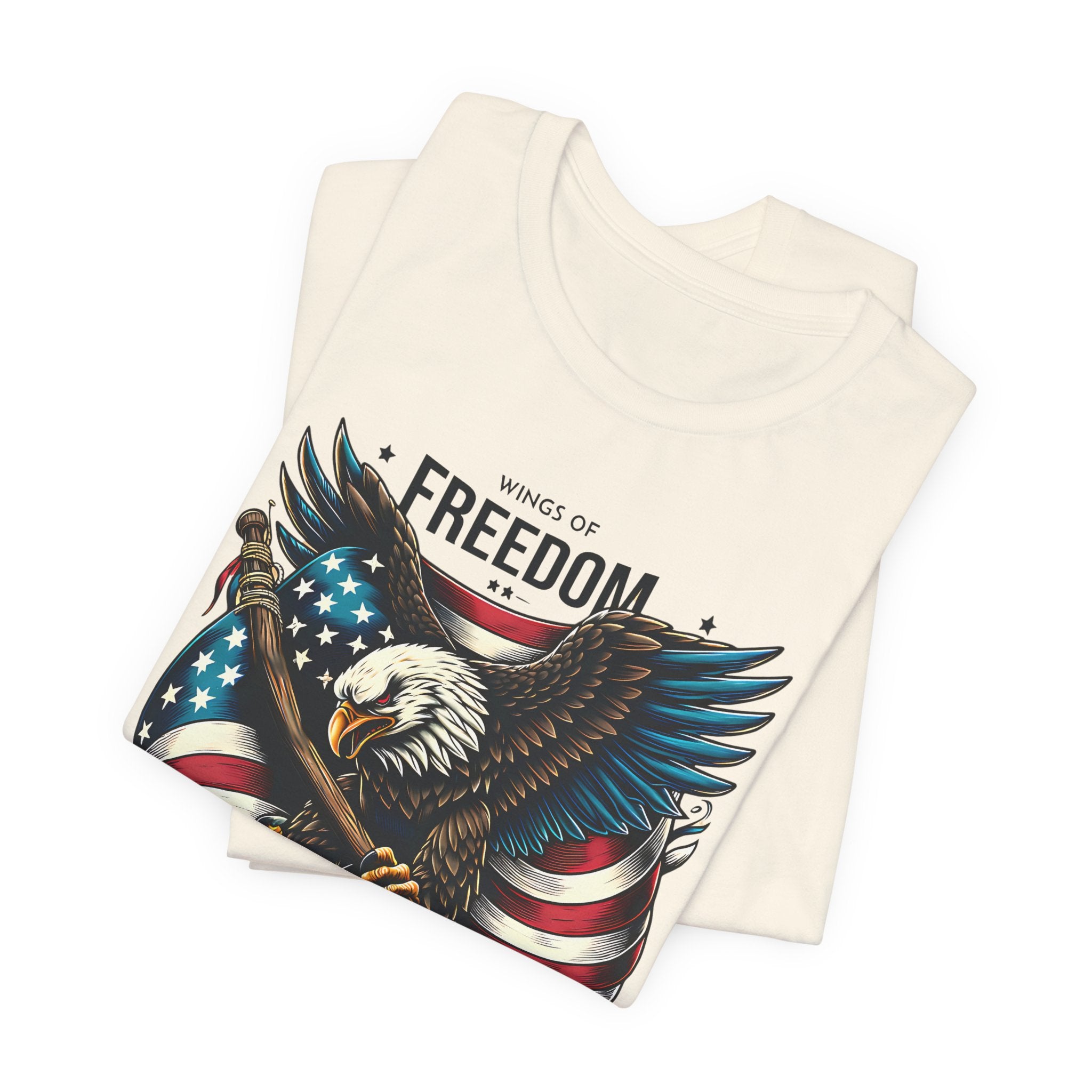 Patriotic Eagle T-Shirt – Freedom America Graphic Tee