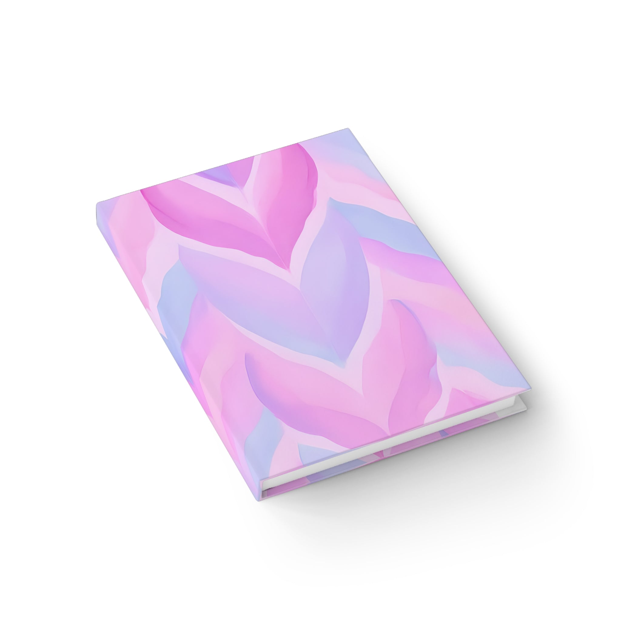 Pastel Heart Pattern Journal, Floral Notebook, Gift for Her, Self-Care Planner, Cute Stationery, Inspirational Diary, Writing Journal