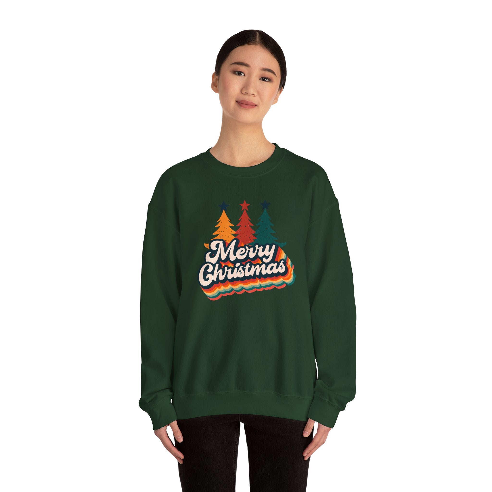 Merry Christmas Sweatshirt - Unisex Heavy Blend Crewneck