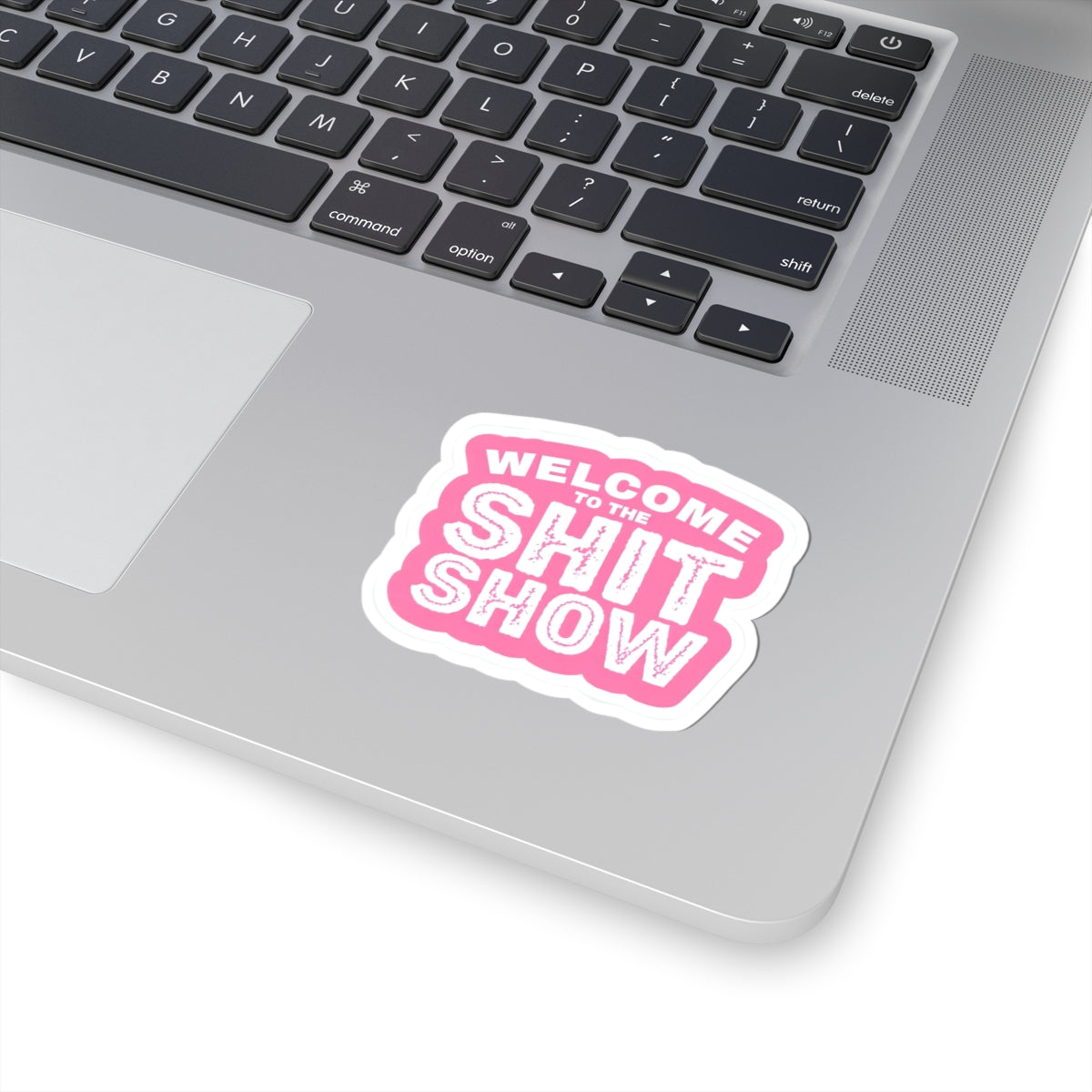 Welcome to the Shit Show Kiss-Cut Stickers - Perfect for Laptops & Journals
