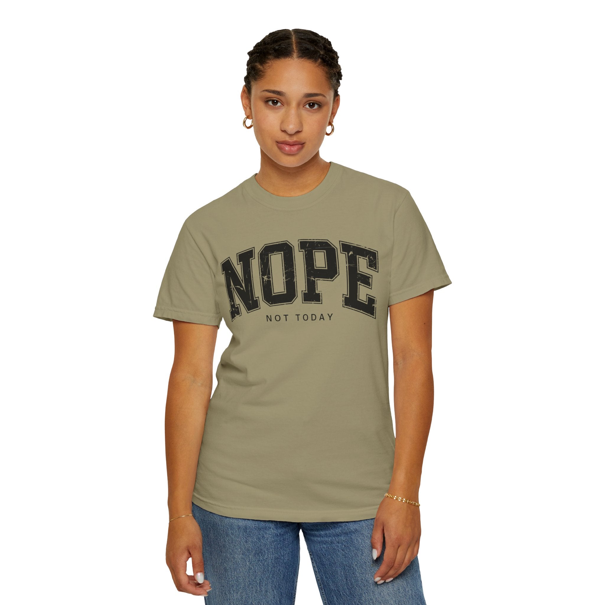 Unisex T-shirt Nope Not Today Funny Graphic Tee