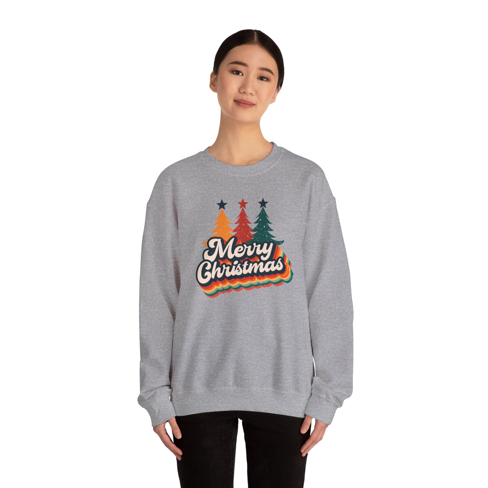 Merry Christmas Sweatshirt - Unisex Heavy Blend Crewneck