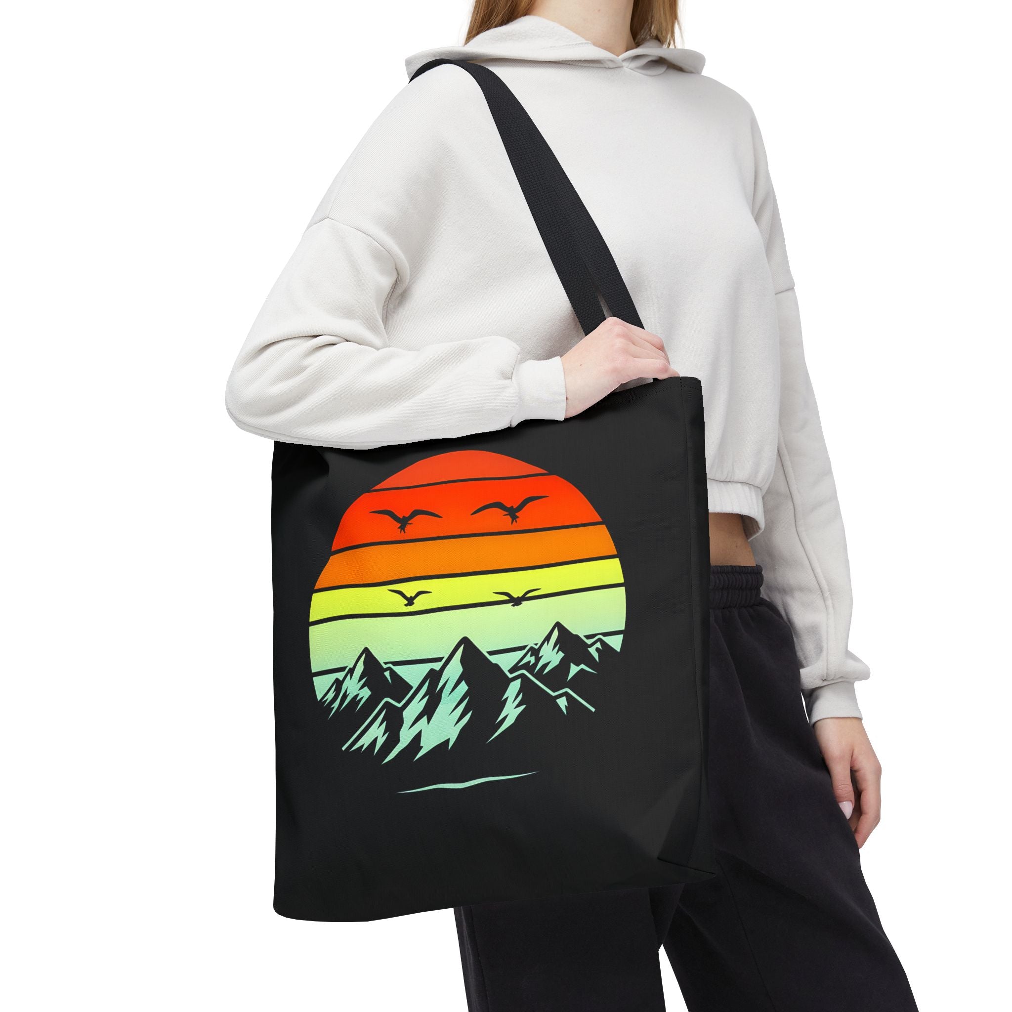 Sunset Mountain Tote Bag