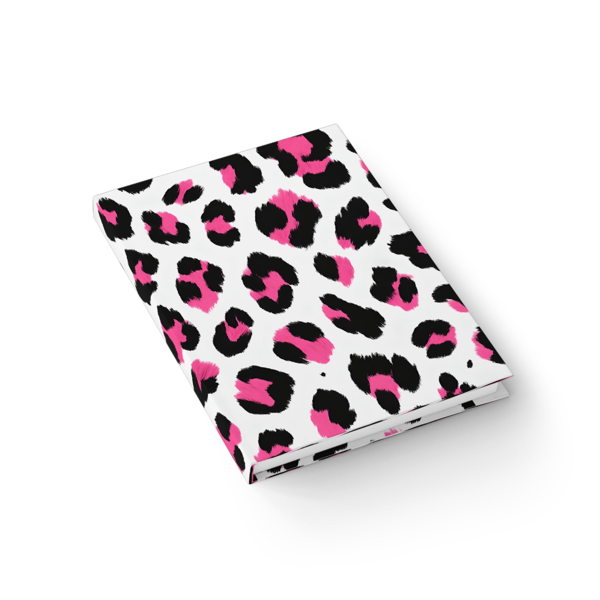 Fierce Pink Leopard Print Journal | Inspirational Diary, Personalized Notebook, Gift for Her, Travel Journal, Daily Planner