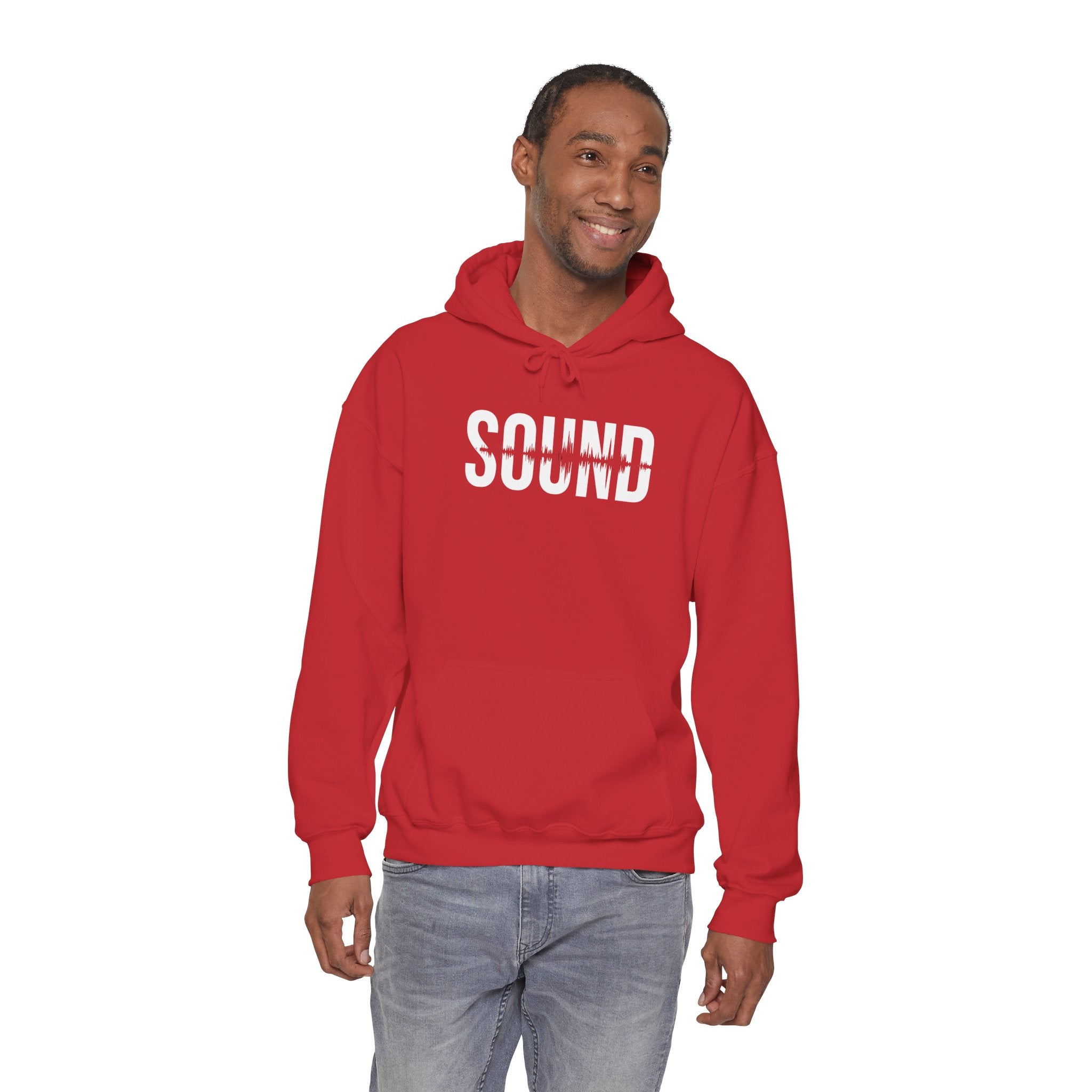 Sound Hoodie for Music Lovers - Cozy Unisex Heavy Blend Sweatshirt