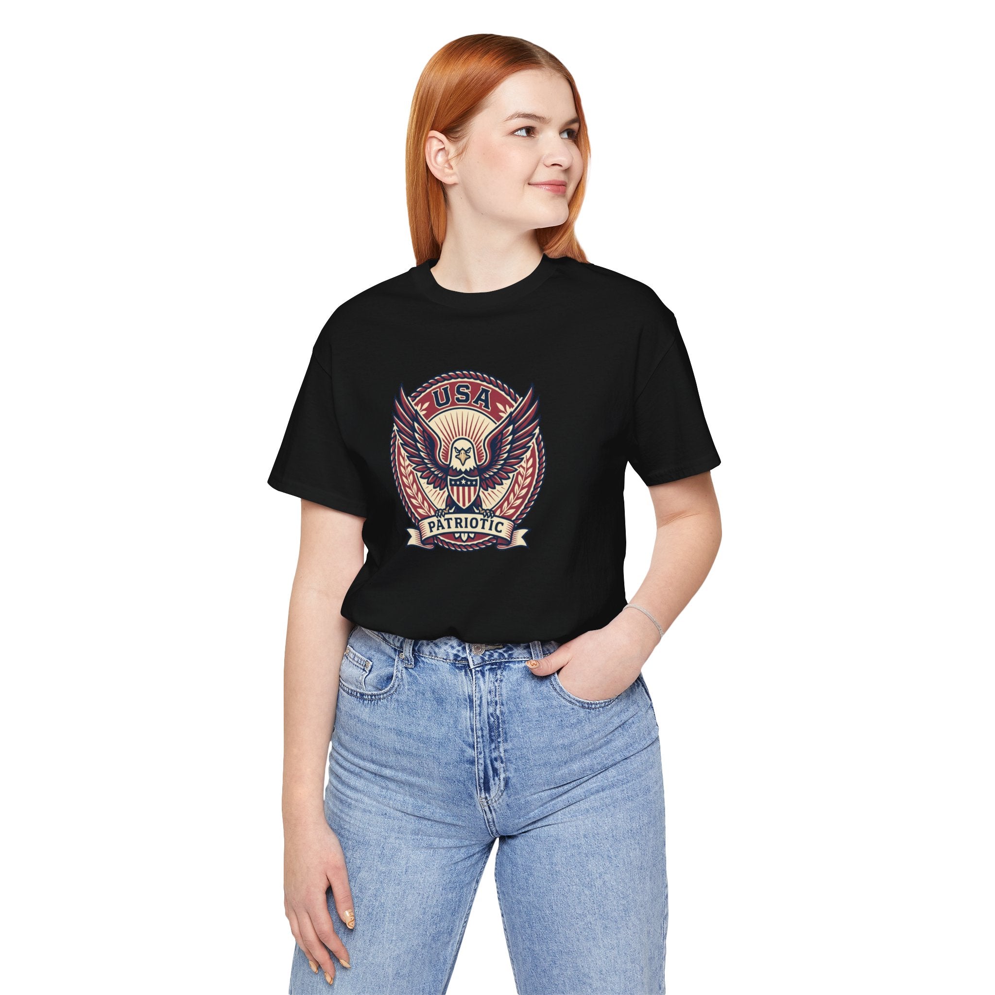 Patriotic USA Eagle Tee — "USA Patriotic" Graphic T-Shirt