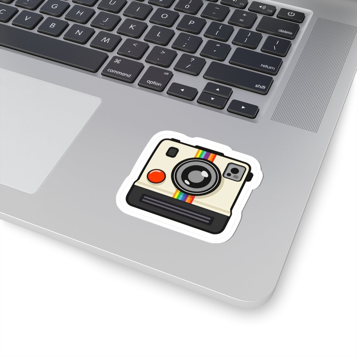 Retro Camera Kiss-Cut Stickers - Perfect for Photographers & Vintage Lovers