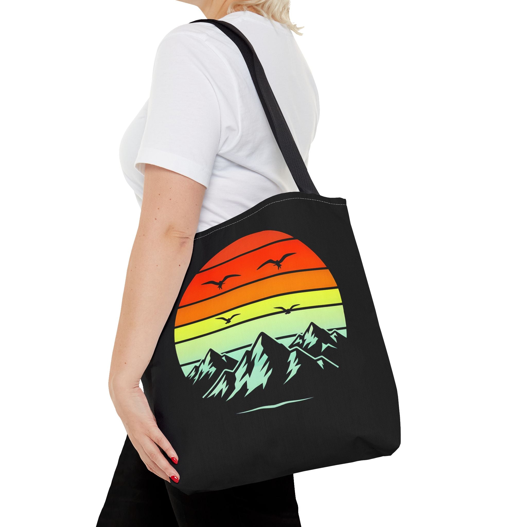 Sunset Mountain Tote Bag