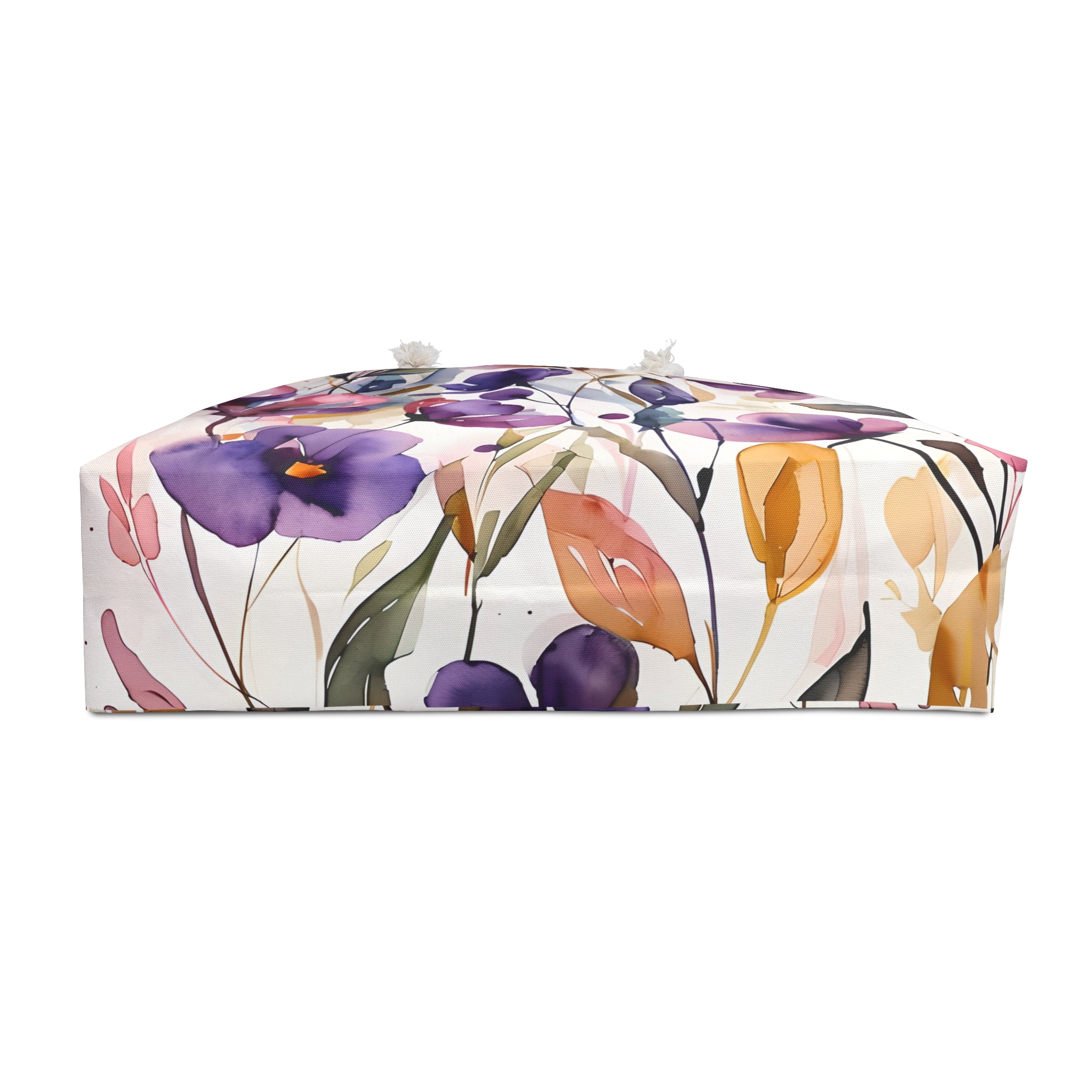 Floral Weekender Bag, Stylish Tote for Travel, Lightweight Beach Bag, Perfect for Gifts, Boho Chic Design