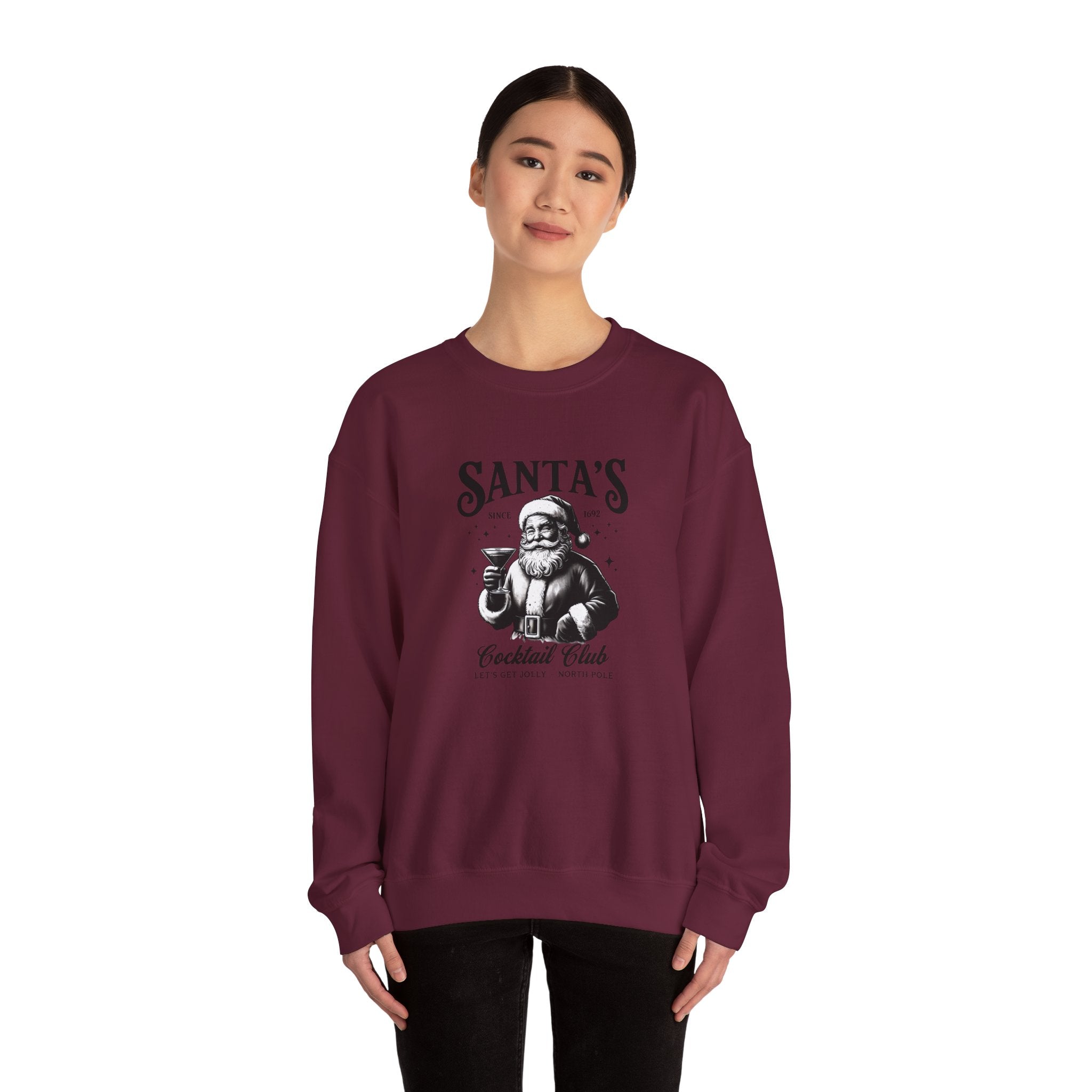 Santa's Cocktail Club Sweatshirt