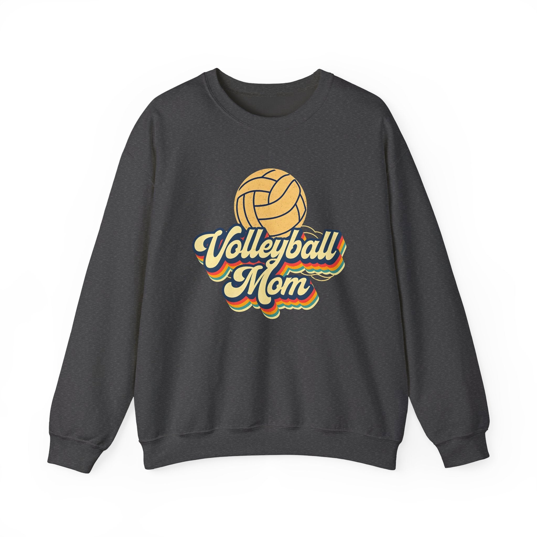 Volleyball Mom Sweatshirt - Cozy Crewneck for Sports Lovers, Gift for Volleyball Moms, Comfortable Athletic Apparel, Perfect for Game [...]
