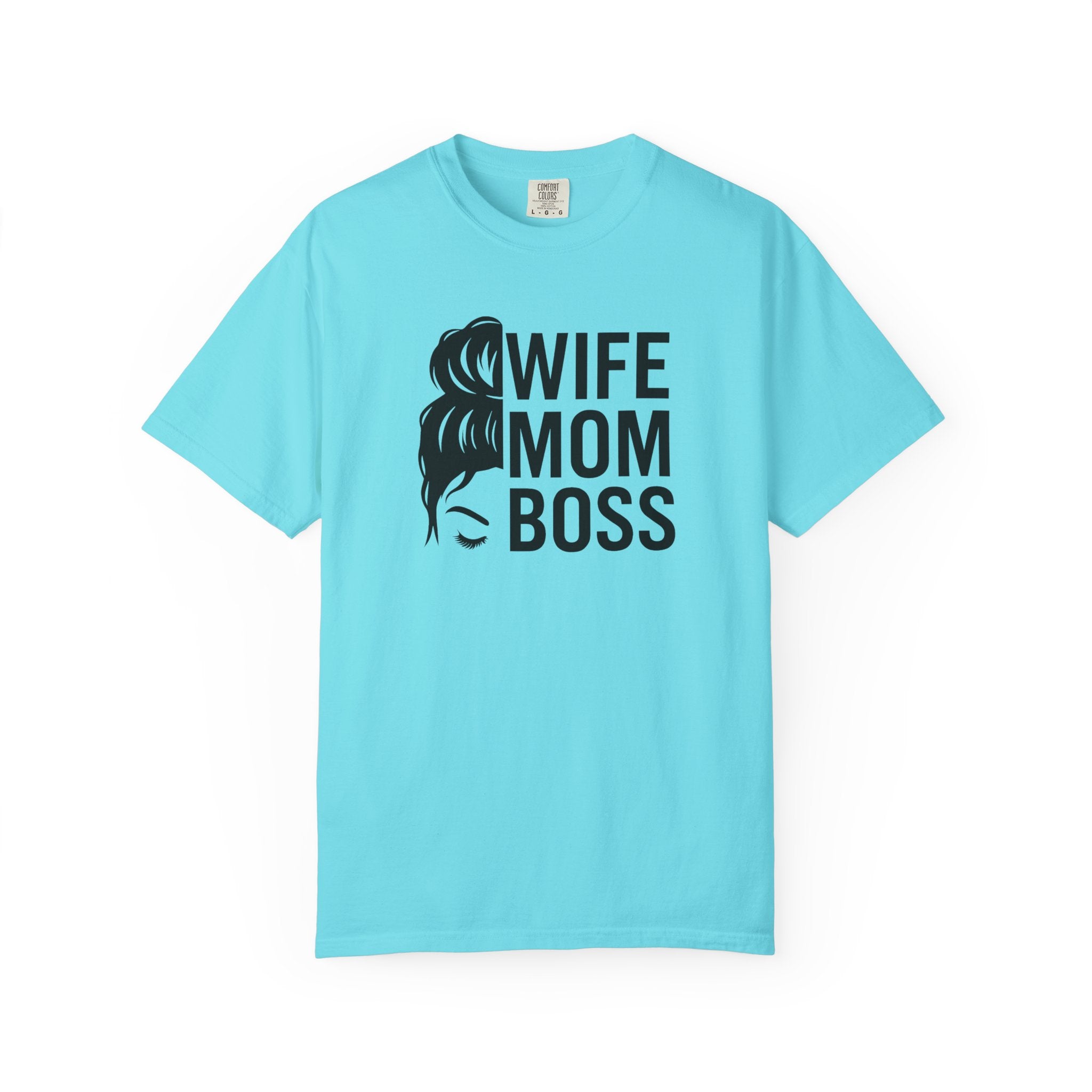 Wife Mom Boss T-Shirt, Unisex Tee for Moms, Gift for New Moms, Casual Outfit, Mother's Day Gift