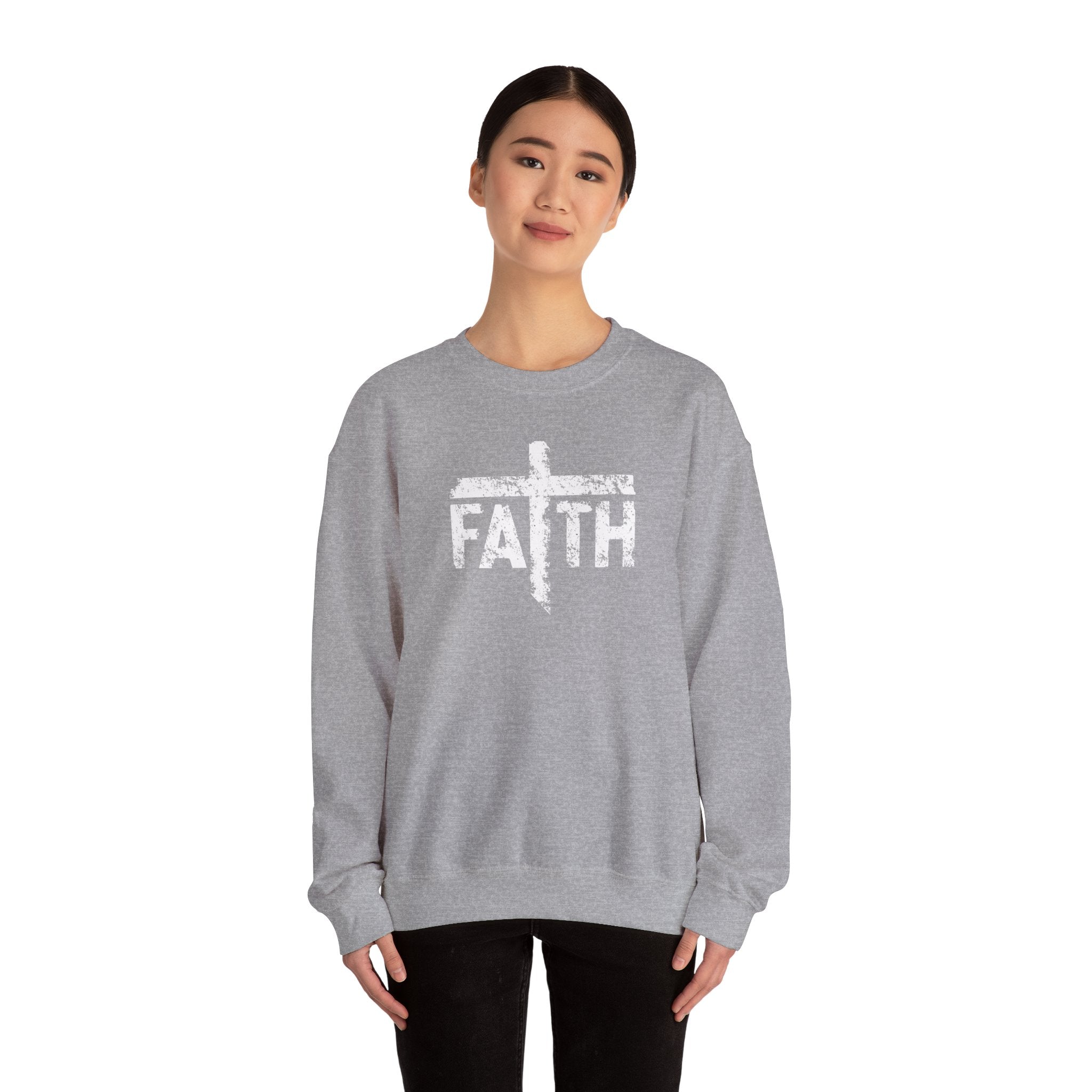 Faith-Inspired Unisex Crewneck Sweatshirt - Cozy Faithful Apparel, Gifts for Believers, Religious Sweatshirt, Christian Comfort Wear, [...]