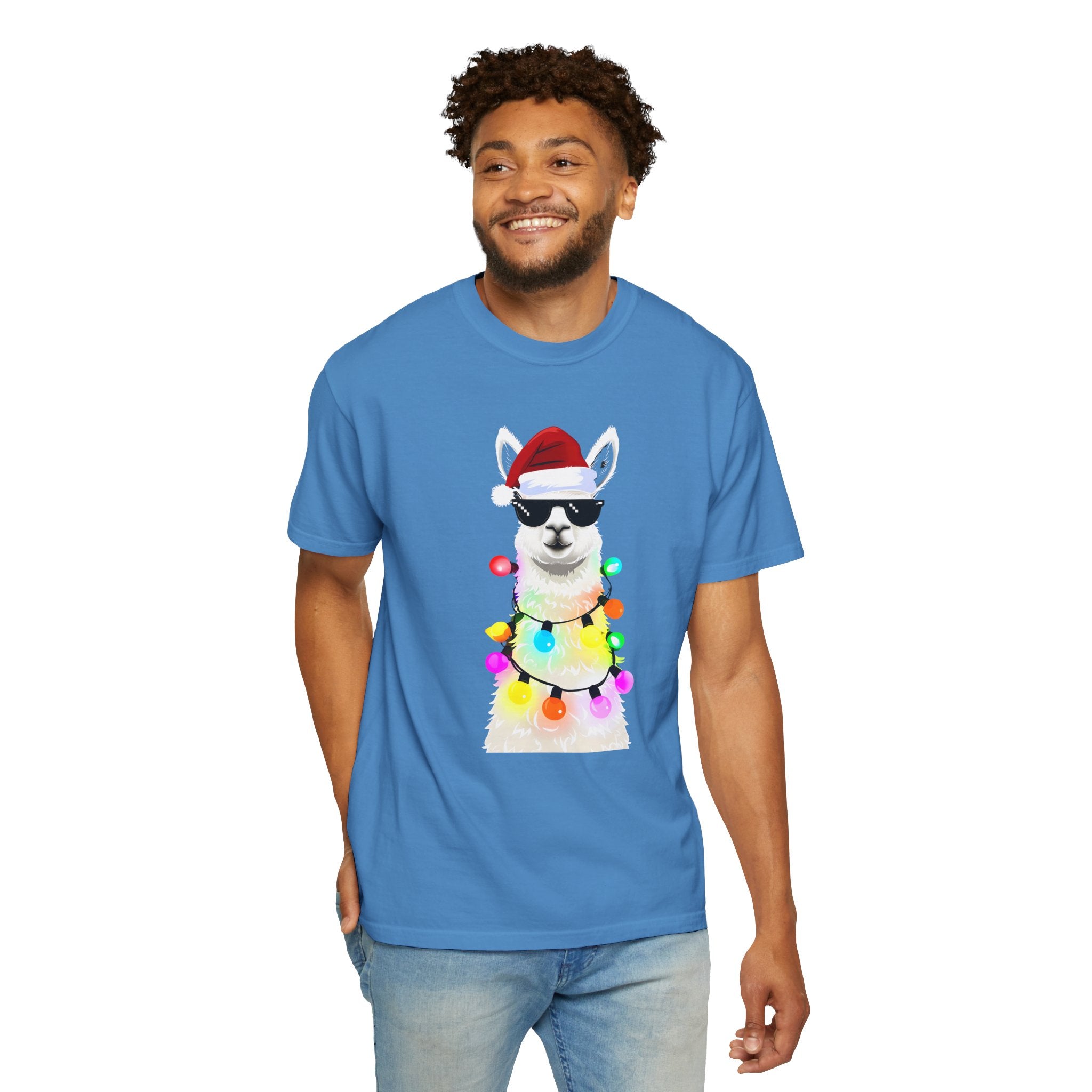 Cool Christmas Llama T-Shirt