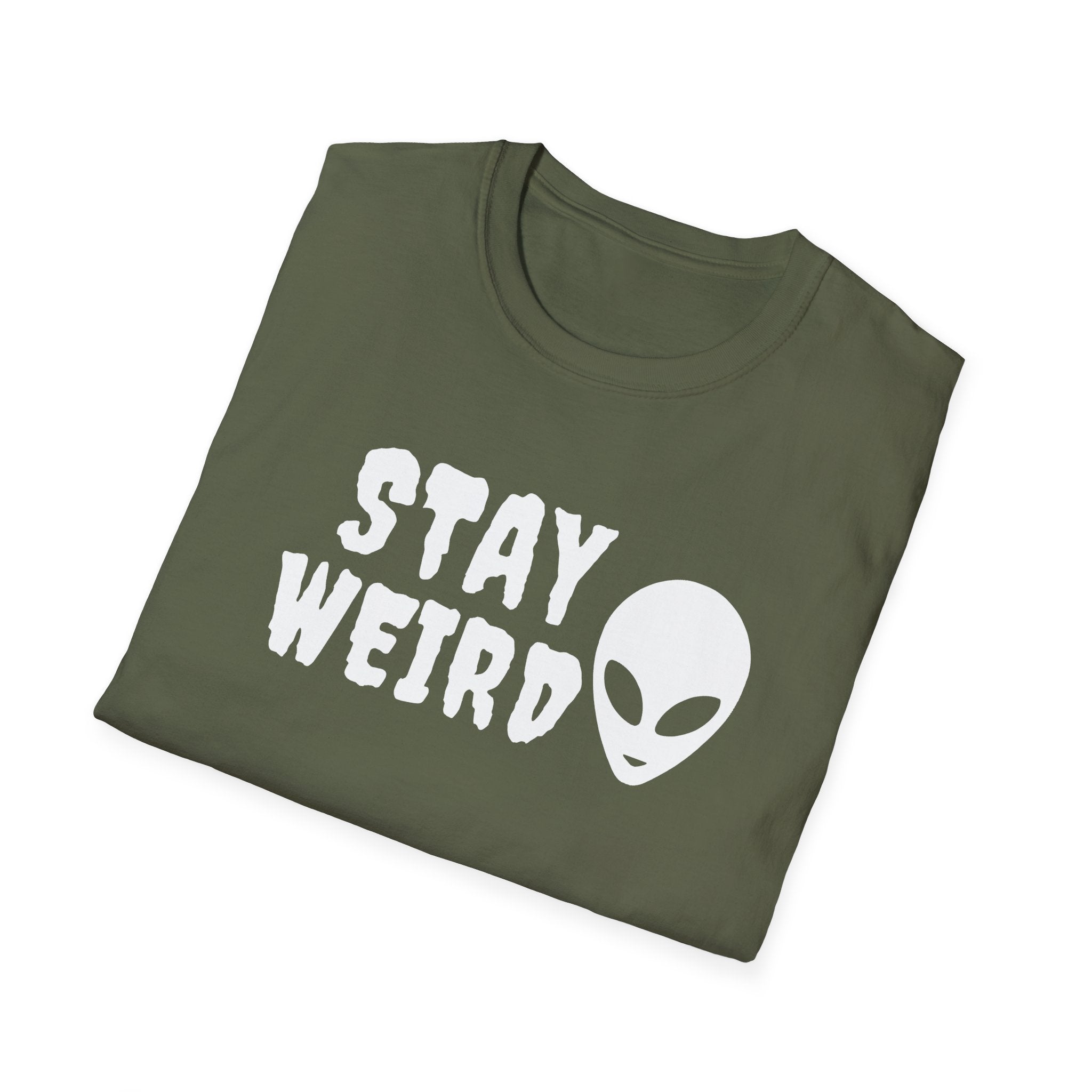 Stay Weird Unisex Softstyle T-Shirt
