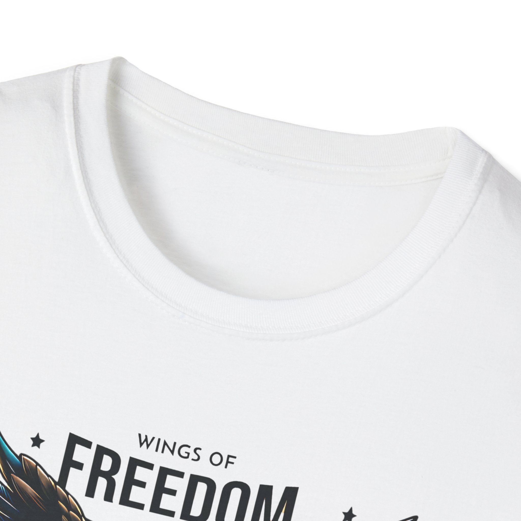Freedom Eagle T-Shirt — American Flag USA Patriotic Tee (America)