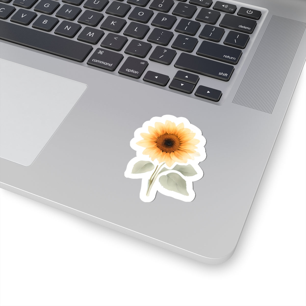 Sunflower Kiss-Cut Stickers | Floral Laptop Decor, Nature-Inspired Gifts, Aesthetic Wall Art, Scrapbooking, Party Favors