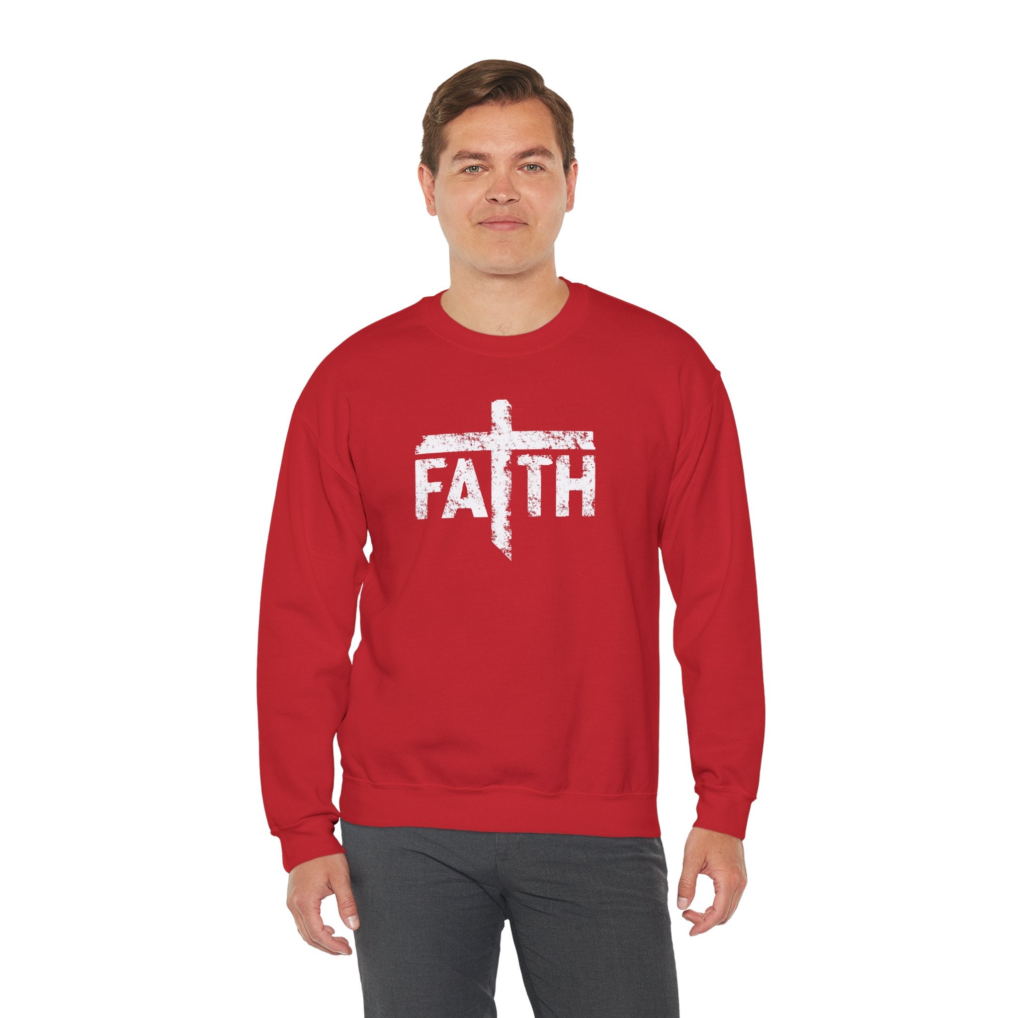 Faith-Inspired Unisex Crewneck Sweatshirt - Cozy Faithful Apparel, Gifts for Believers, Religious Sweatshirt, Christian Comfort Wear, [...]