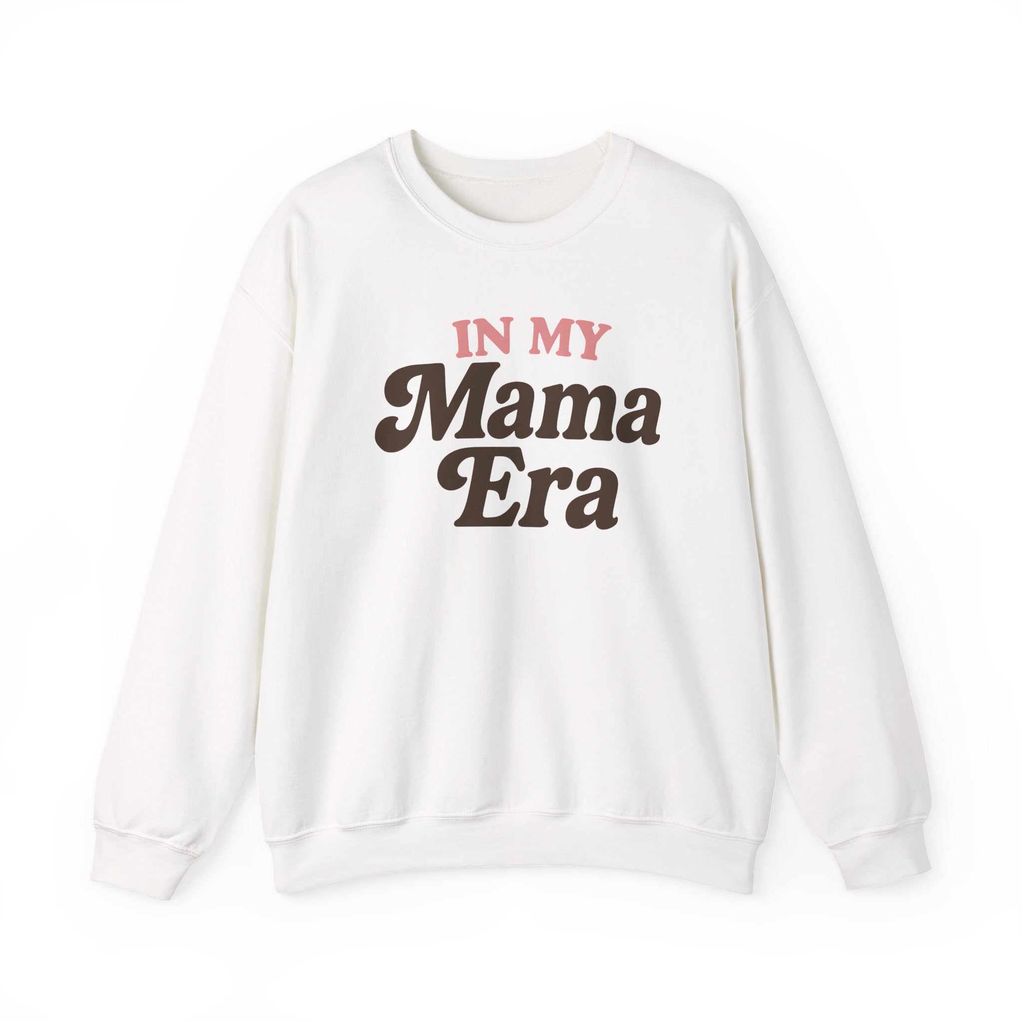 Mama Era Sweatshirt, Unisex Crewneck Sweater, Gift for Moms, Cozy Fashion for Mothers, Birthday Present for Mama, Casual Lounge Wear