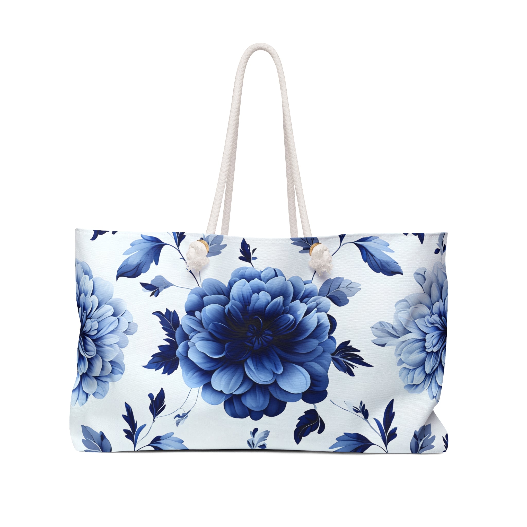 Floral Print Weekender Bag, Stylish Travel Tote, Beach Bag, Overnight Bag, Floral Travel Accessory